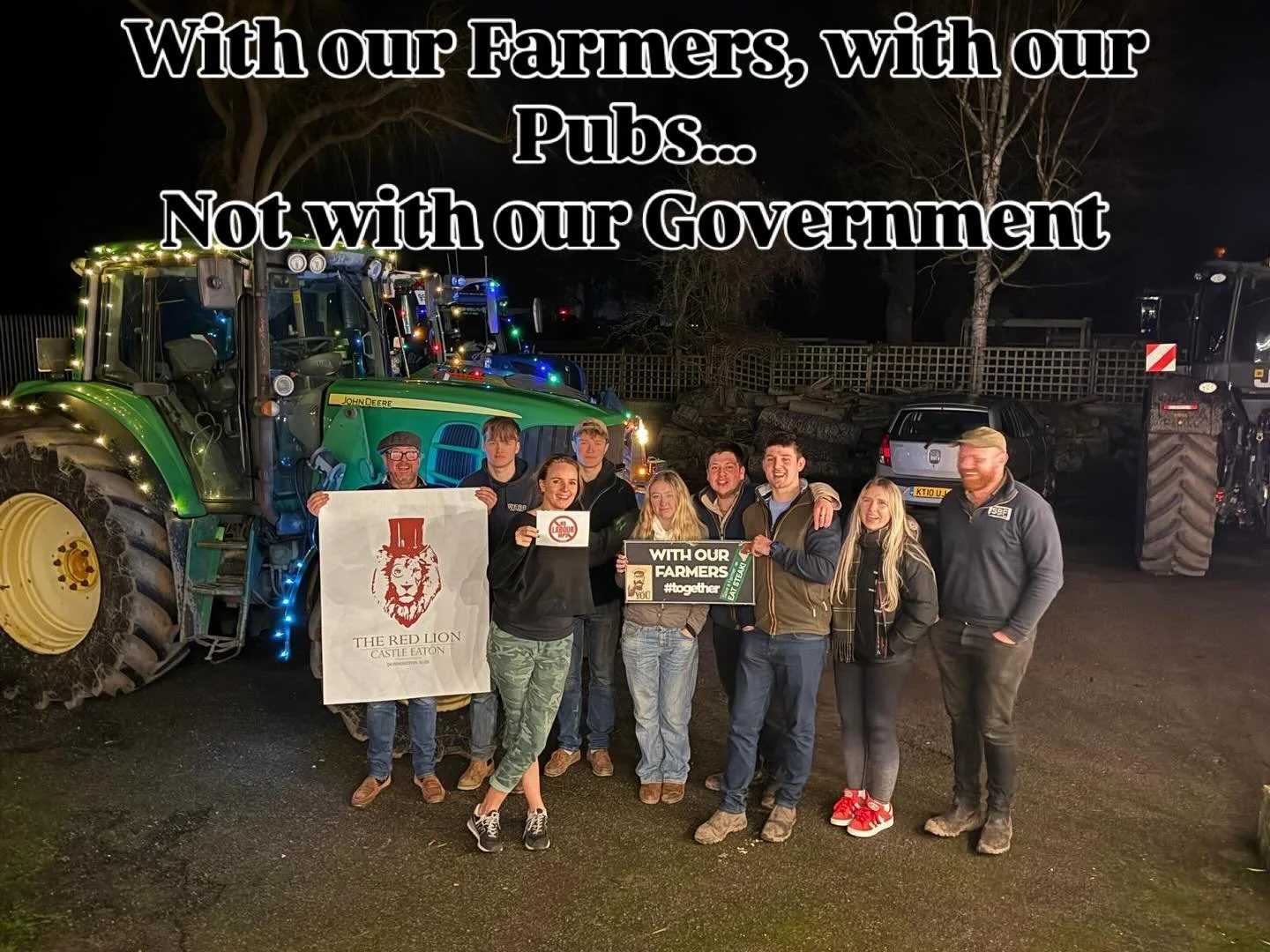 We&rsquo;re a family run pub, and part of that family are farmers, based on the outskirts of the Cotswolds, nestled on the River Thames, our village communities run on both Farming and  the local Pubs! This Government is trying its best to destroy bo