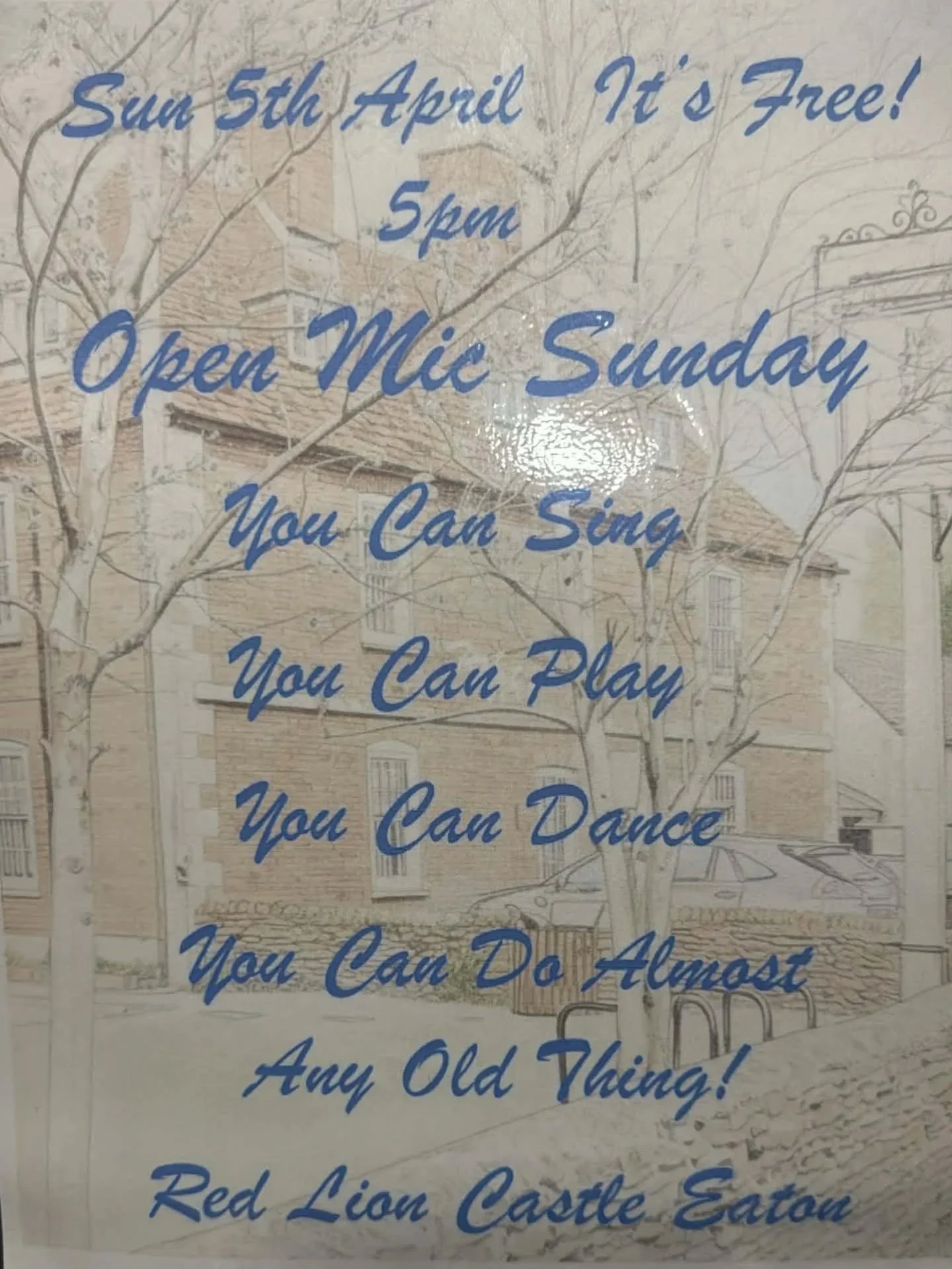 Open MIC NIGHT 🎤🎉🎶 any age welcome! See you sunday for all things fun at The Red Lion👏🏻