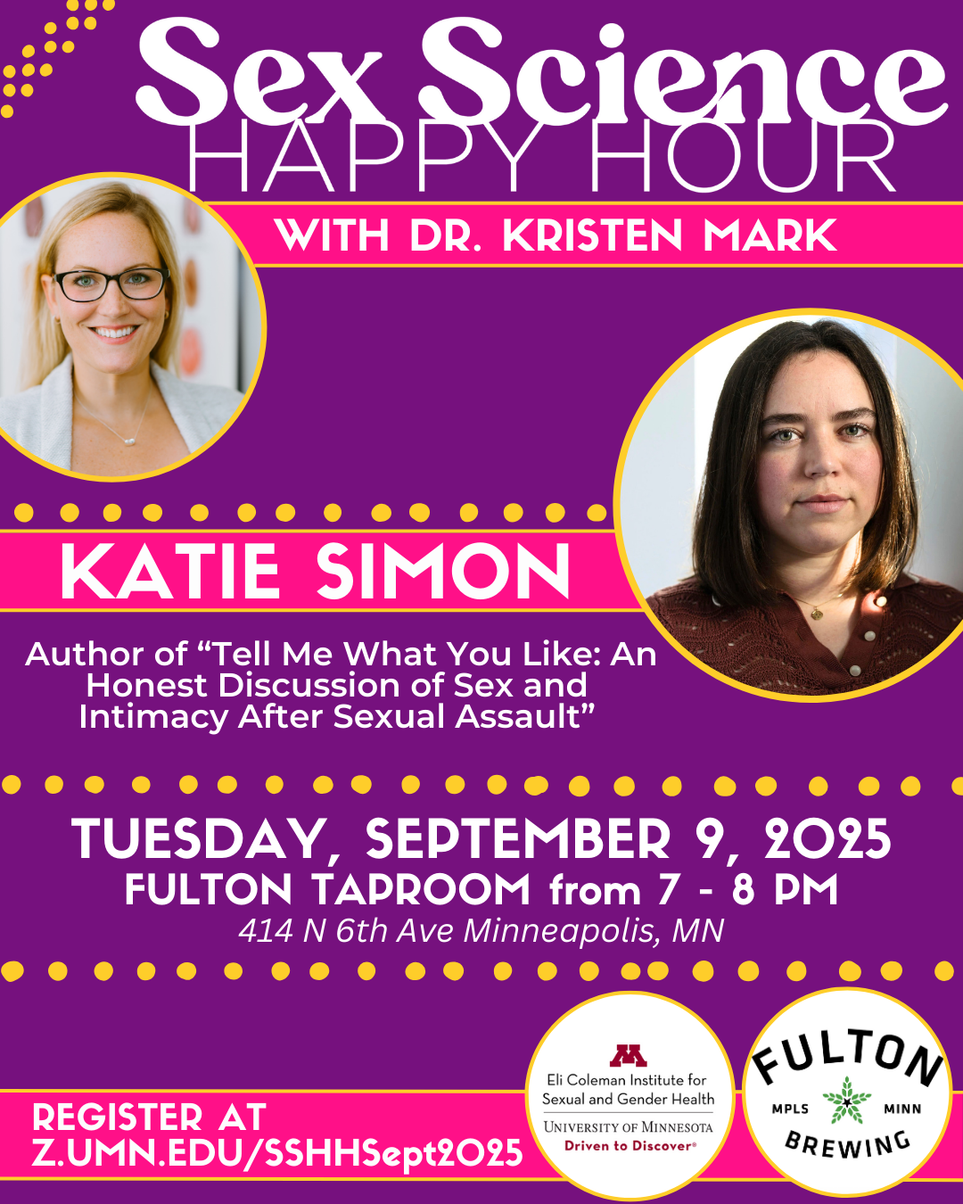 Sex Science Happy Hour, Minneapolis