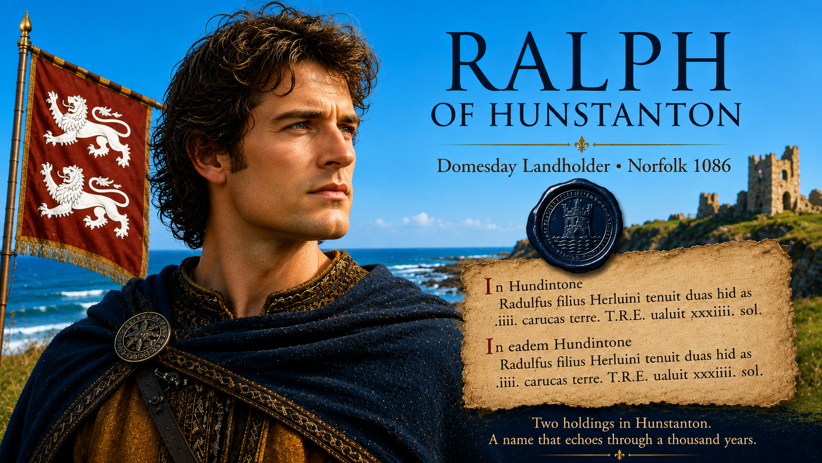 Ralph of Hunstanton: A Domesday Mystery Hidden in the Scribes' Hands
