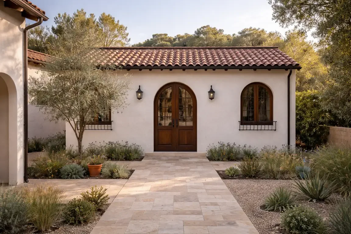 Spanish revival style ADU in los Angeles