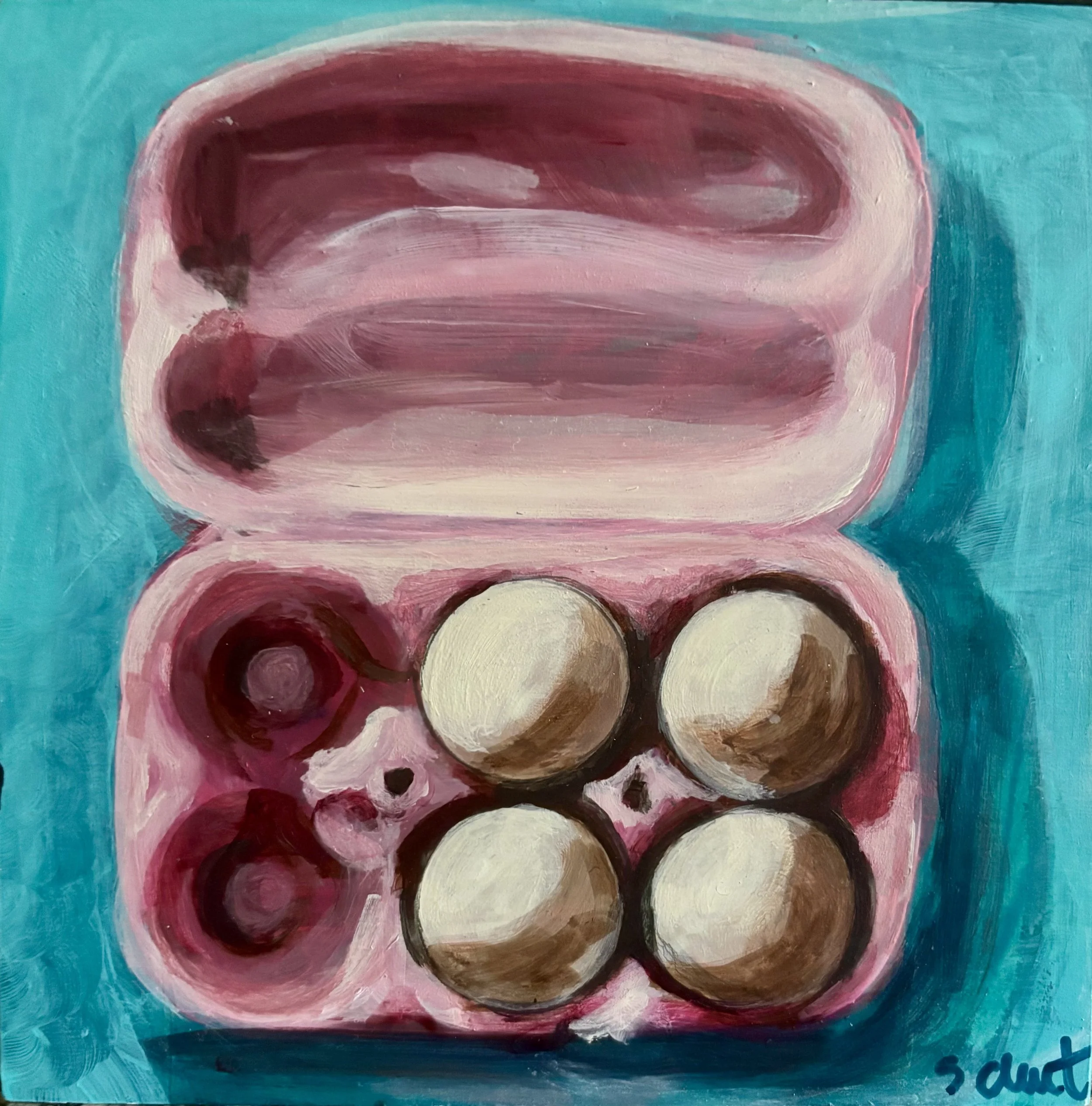 Four Eggs, 6x6