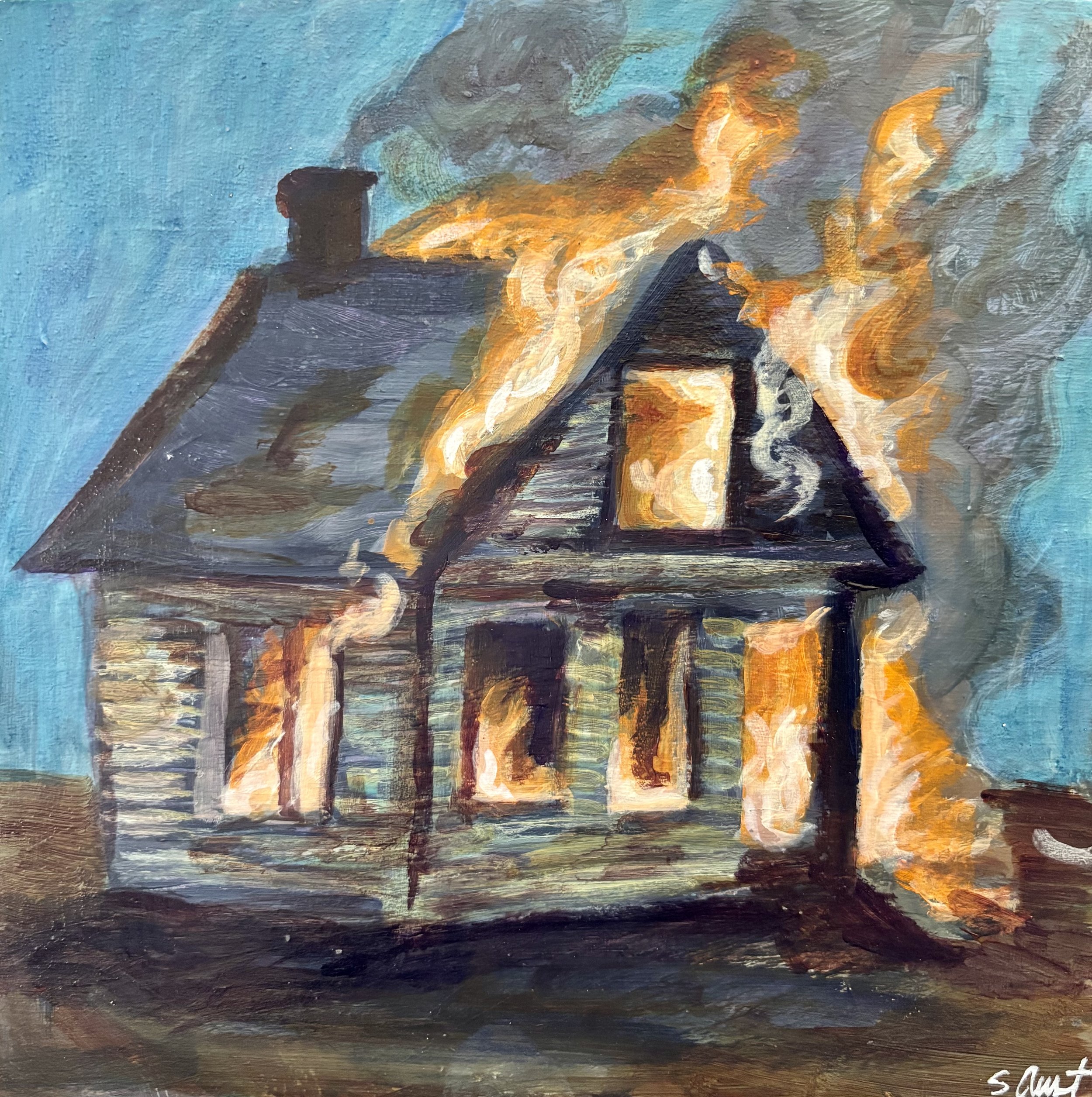 House Fire 8x8