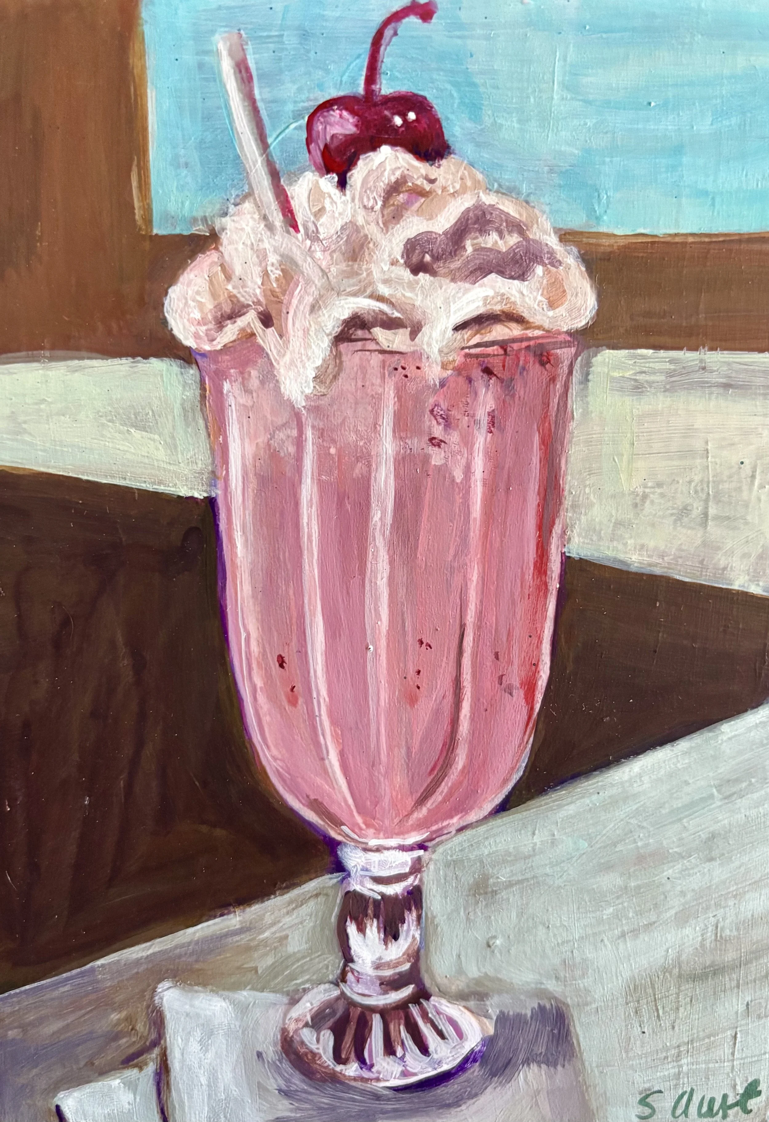 Strawberry Shake 5x7