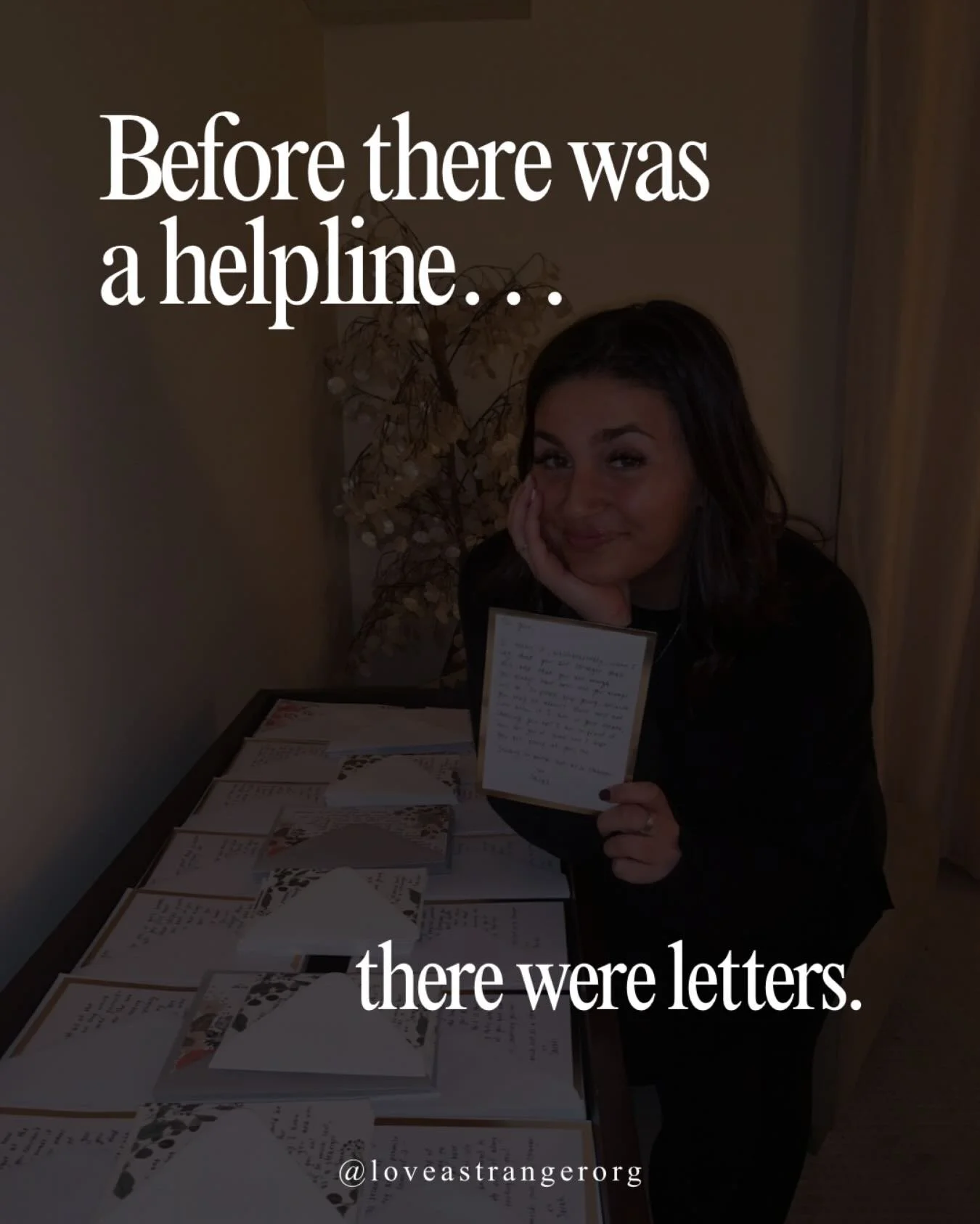 Five years ago today, our CEO, Sar, mailed 270 handwritten letters to inpatient residents at eating disorder treatment centers across the country.

Each one was signed the same way:
&ldquo;Sending so much love,
as a stranger.&rdquo;

At the time, she