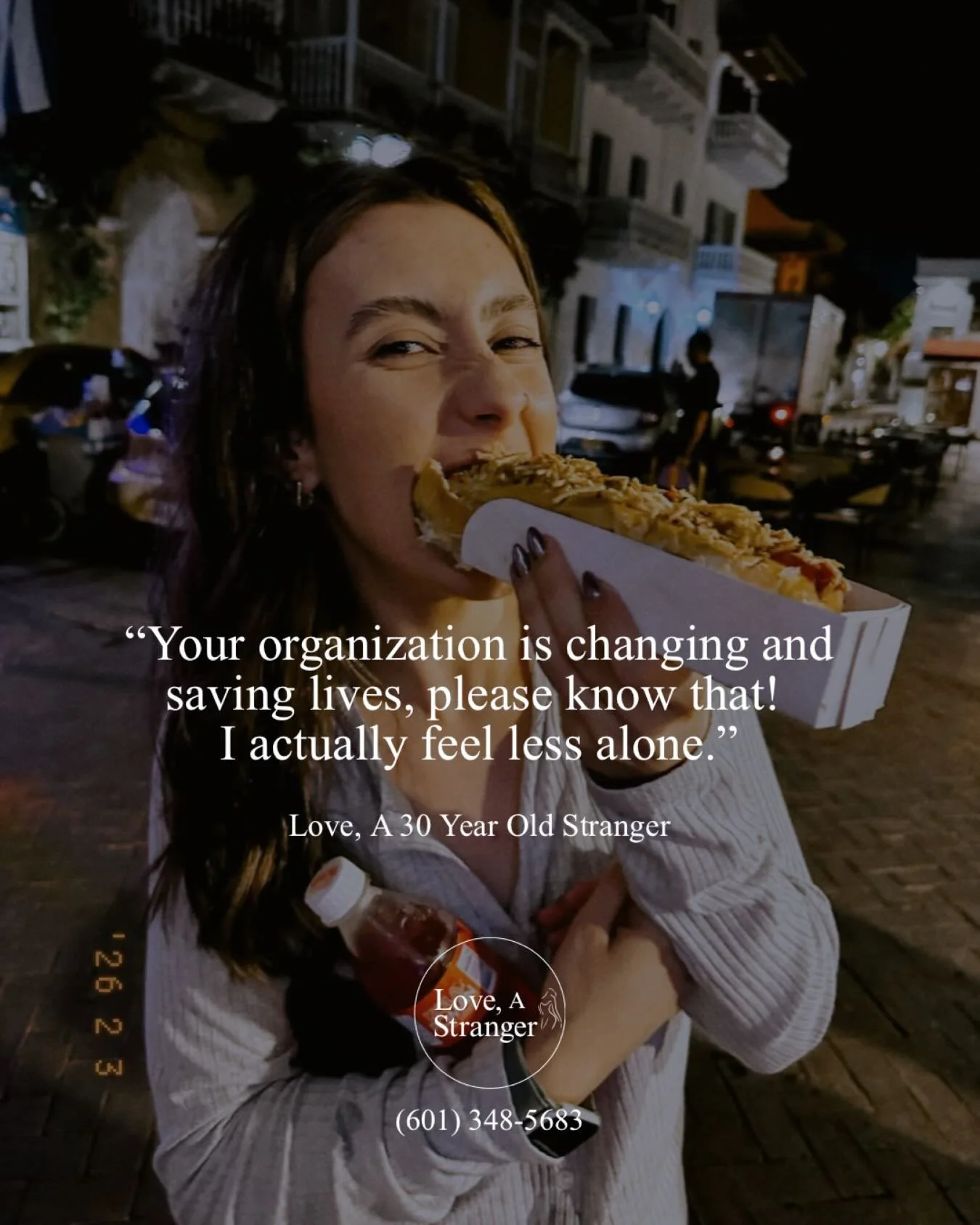 This is why we exist.

For the moments when the world feels quiet, isolating, and heavy &mdash; we&rsquo;re here to remind you that connection is closer than you think.

We&rsquo;re here if you need us. 
Call or text (601) 348-5683 💌