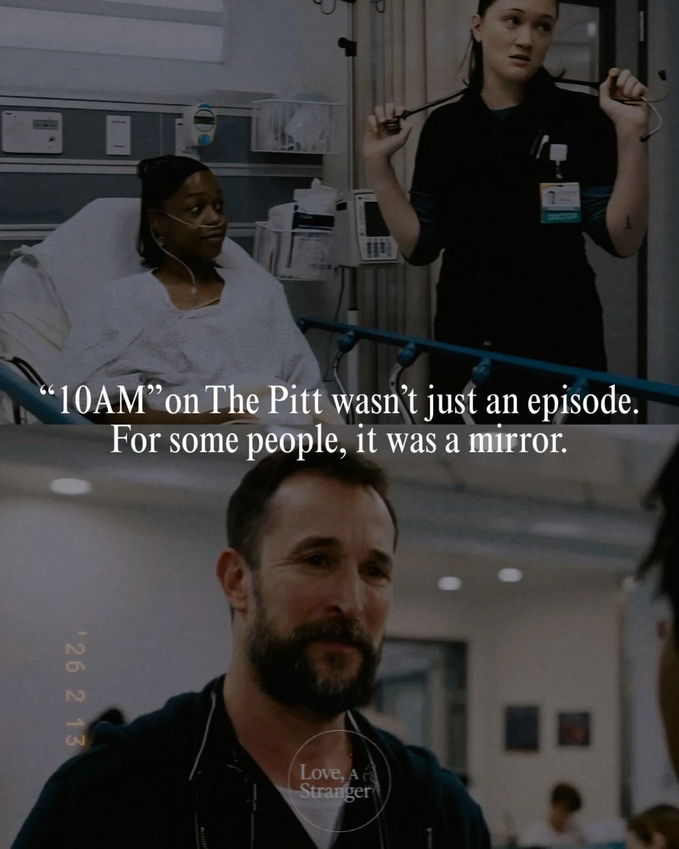 That scene in @thepittpage featuring a Black woman struggling with bulimia hit way too close to home.

Not because it was over-the-top&hellip;
but because it was real.

She didn&rsquo;t come in saying, &ldquo;I have an eating disorder.&rdquo;
She cam