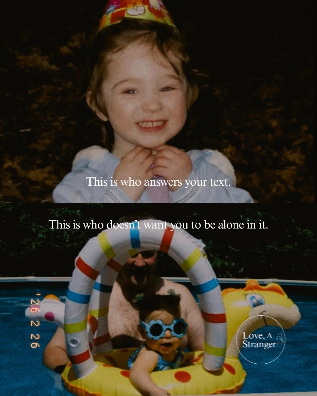 These are strangers who show up. 
Strangers who once needed this too.

Real people who were once small.
Once unsure.
Once trying to understand their own reflection.

Now they help you understand yours.

Here&rsquo;s your reminder to do it for little 