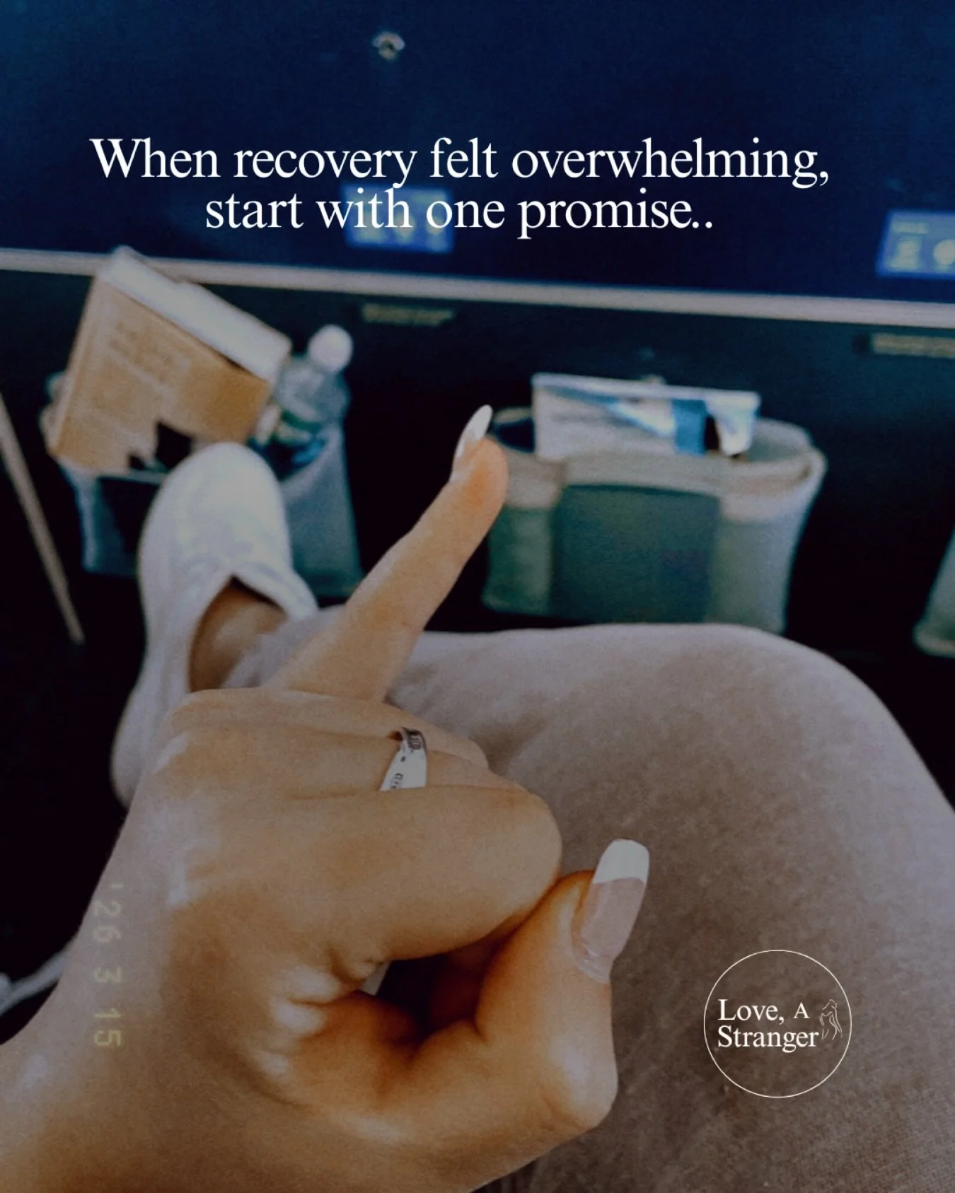 We take pinky promises very seriously over here at LAS.

Maybe it&rsquo;s because when we were kids, a pinky promise was sacred. If you made one, you kept it&hellip; no matter what.

When recovery first started, it felt overwhelming. The idea of reco