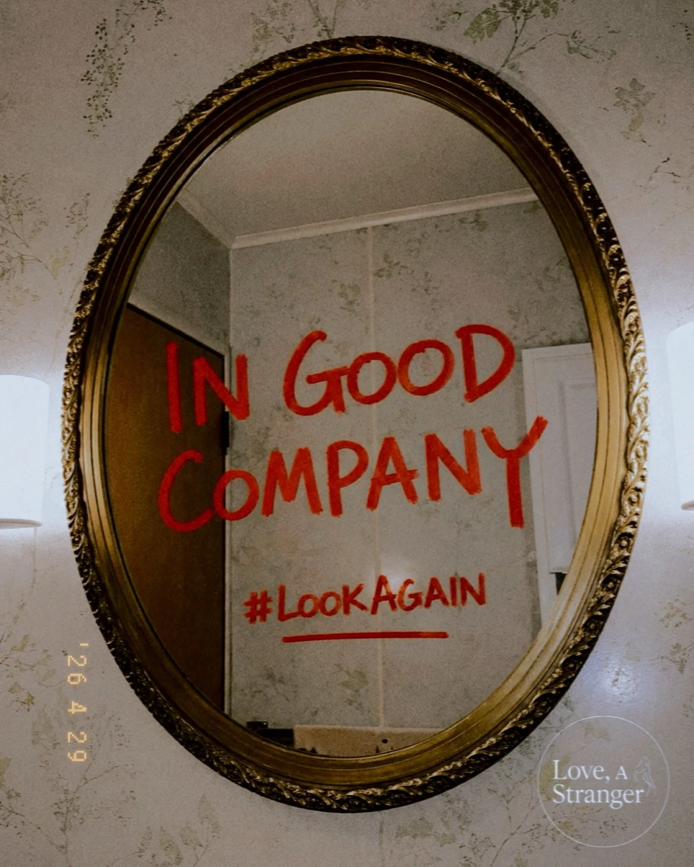 Introducing In Good Company: strangers who choose to root for someone they may never meet. 💌

Our goal is to fill our mirror with 1,000 names by our one-year anniversary. Each one is someone who wants another person to feel a little less alone, some