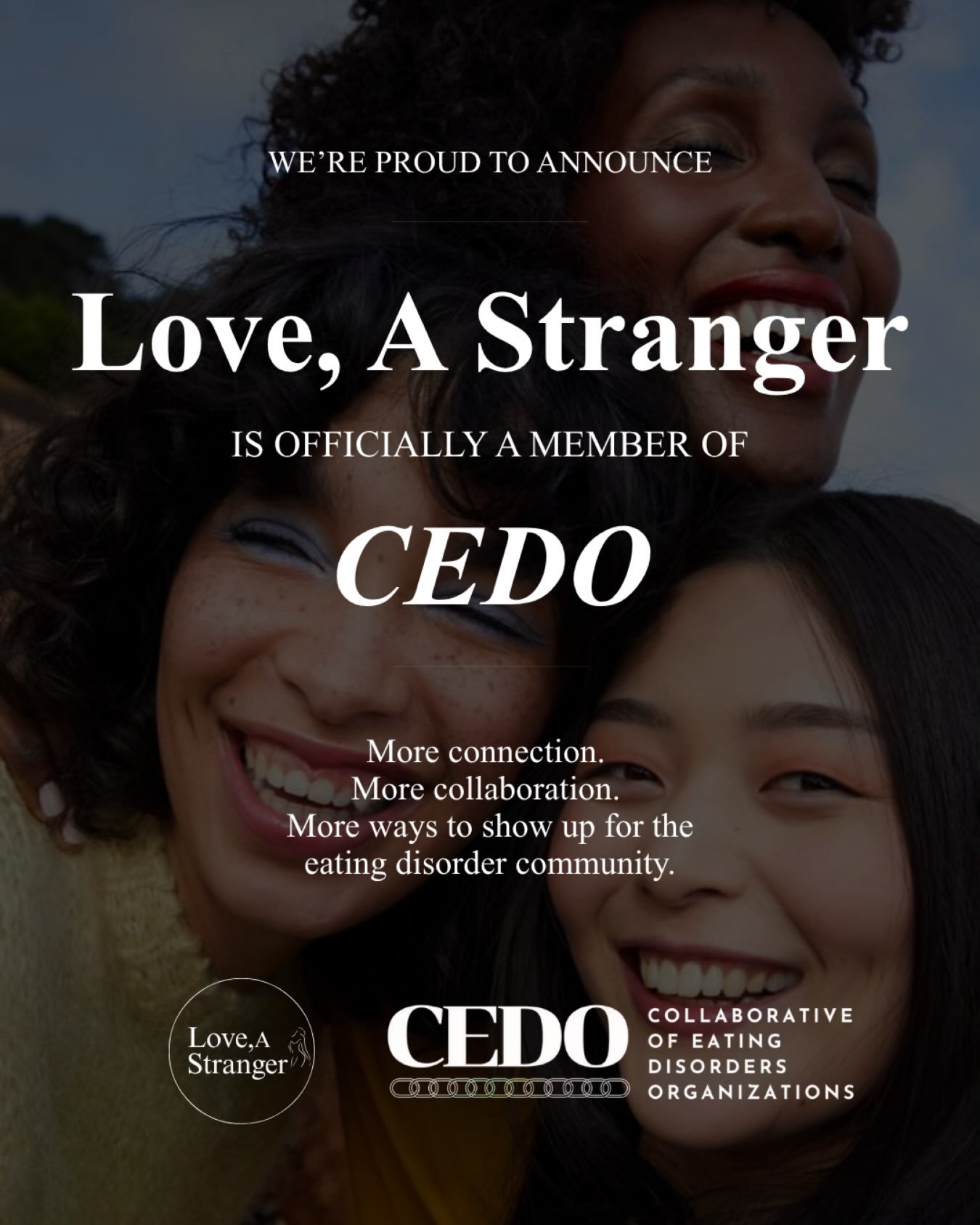 We have some exciting news. 🫒

Love, A Stranger has officially been accepted into CEDO!

For us, this is about so much more than adding another logo to our website. It means joining a community of people and organizations working to strengthen eatin