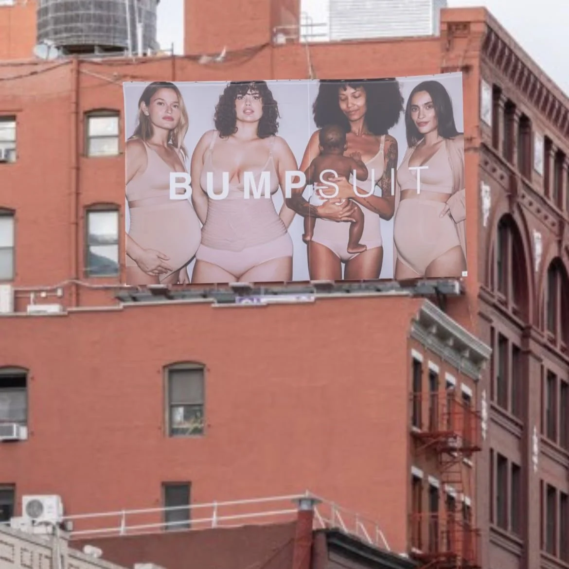 BUMPSUIT is putting moms on the billboard