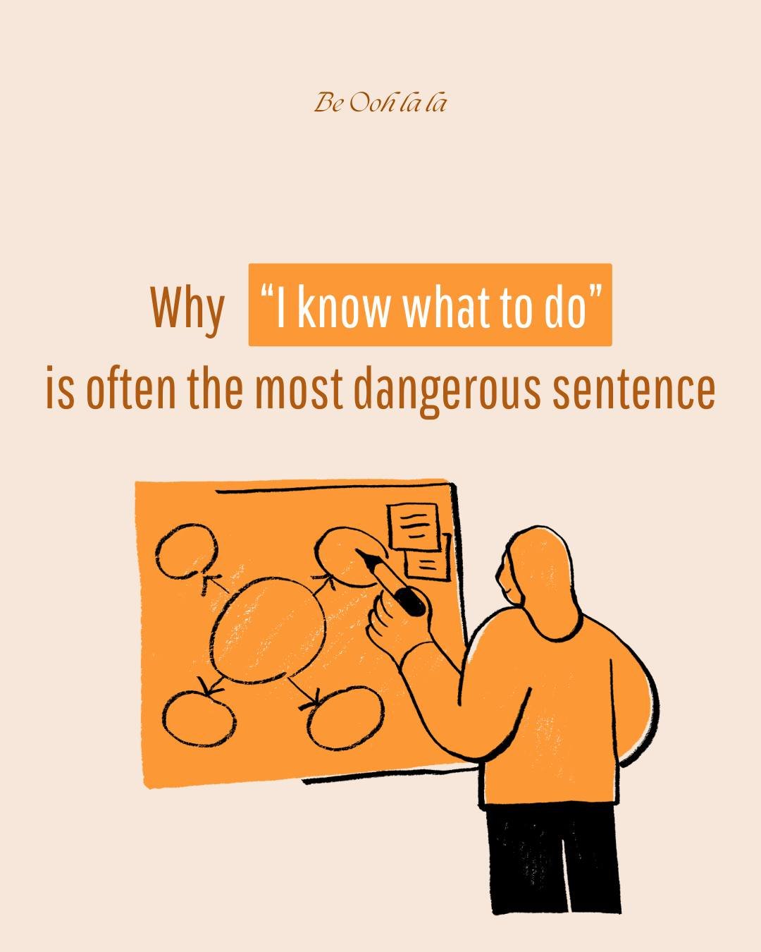 &ldquo;I know what to do. I&rsquo;m just not doing it.&rdquo;
For high performers, this is rarely a discipline issue.

It&rsquo;s usually one of two things:
&bull; The real next step is unclear.
&bull; The assumed next step is misaligned.

When direc