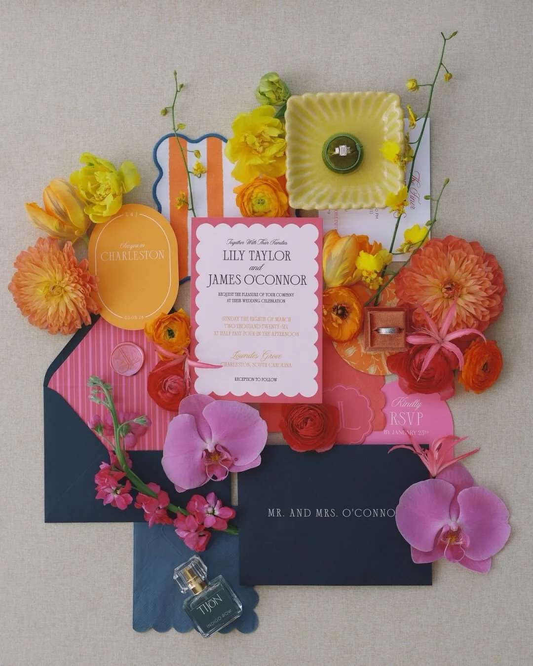 Here&rsquo;s a little color for your Wednesday from this weekends stunning wedding at Lowndes Grove!

Photographer: @nicholasgoreweddings 
Planner: @cruzcoordination 
Venue: Lowndes Grove @pphgevents
Florals: @freshweddings_chs 
Hair &amp; Makeup: @s