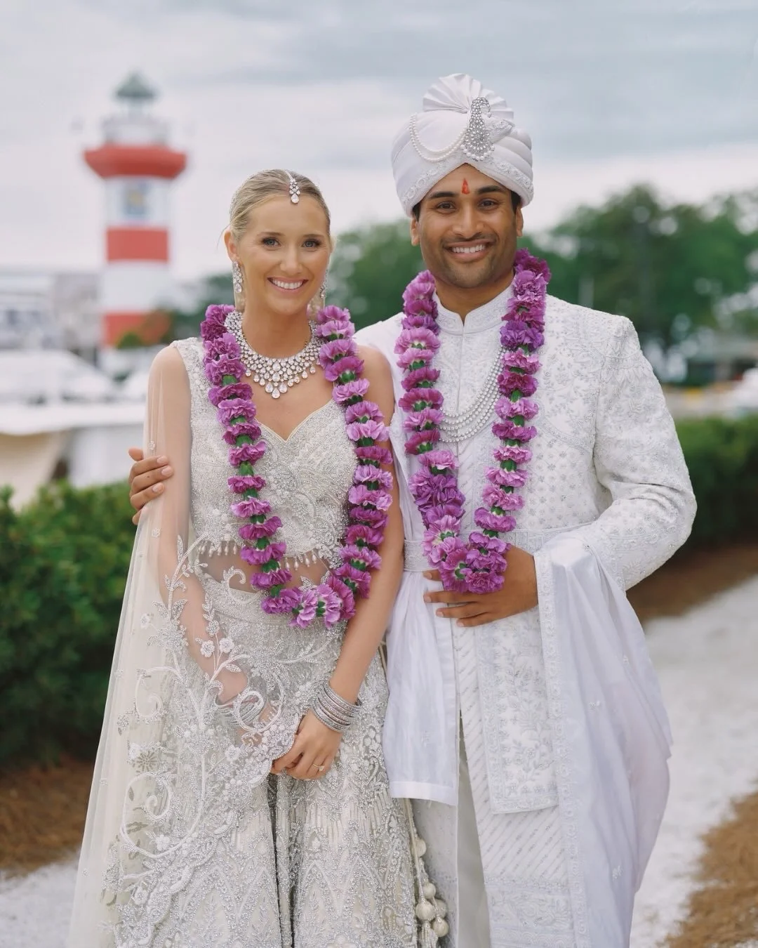 Darshan &amp; Caroline: Day 1

Planning: @anniescottevents 
Venue: @seapinesresort 
Florals: @jardiniere_events 
DJ: @crush.entertainment 
Videography: @jaymotionproductions