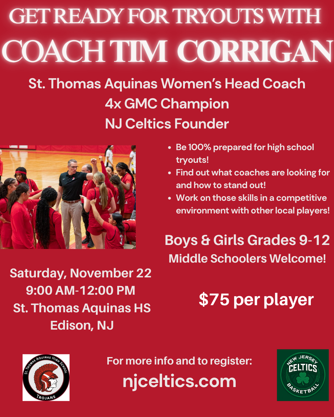 Pre-Tryout Boot Camp