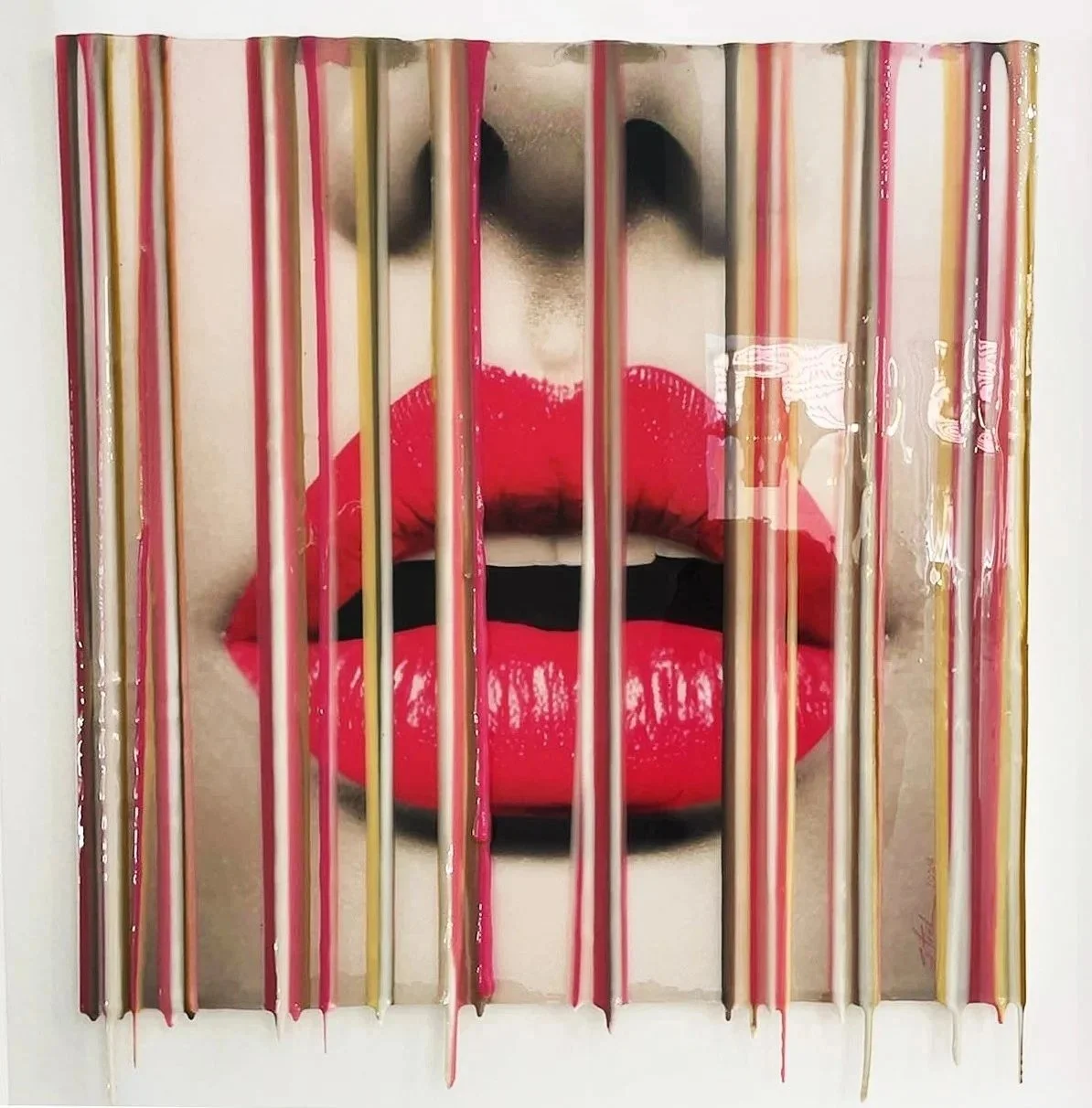 drip paintings