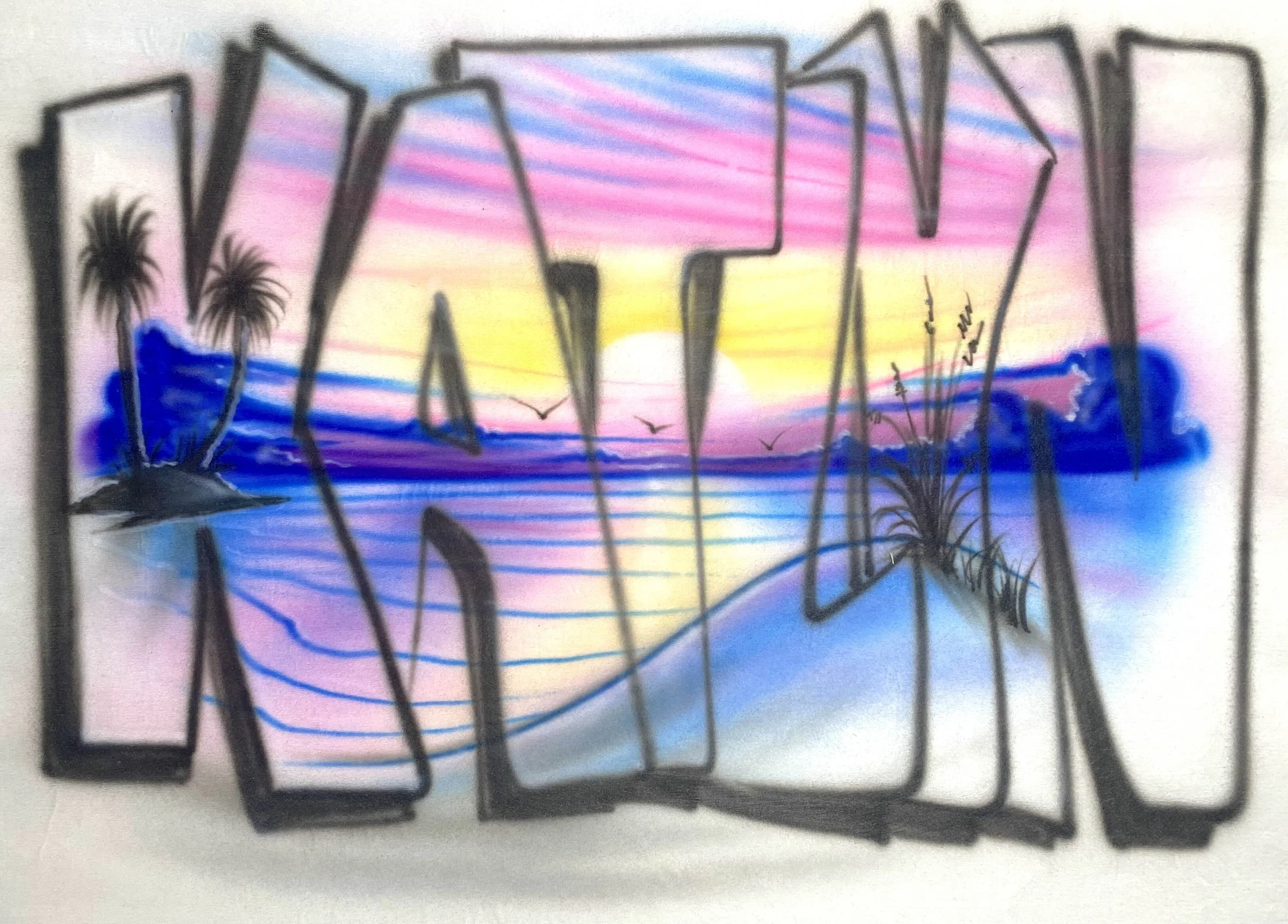 Kaitlyn Beach Airbrush Name Design.jpg