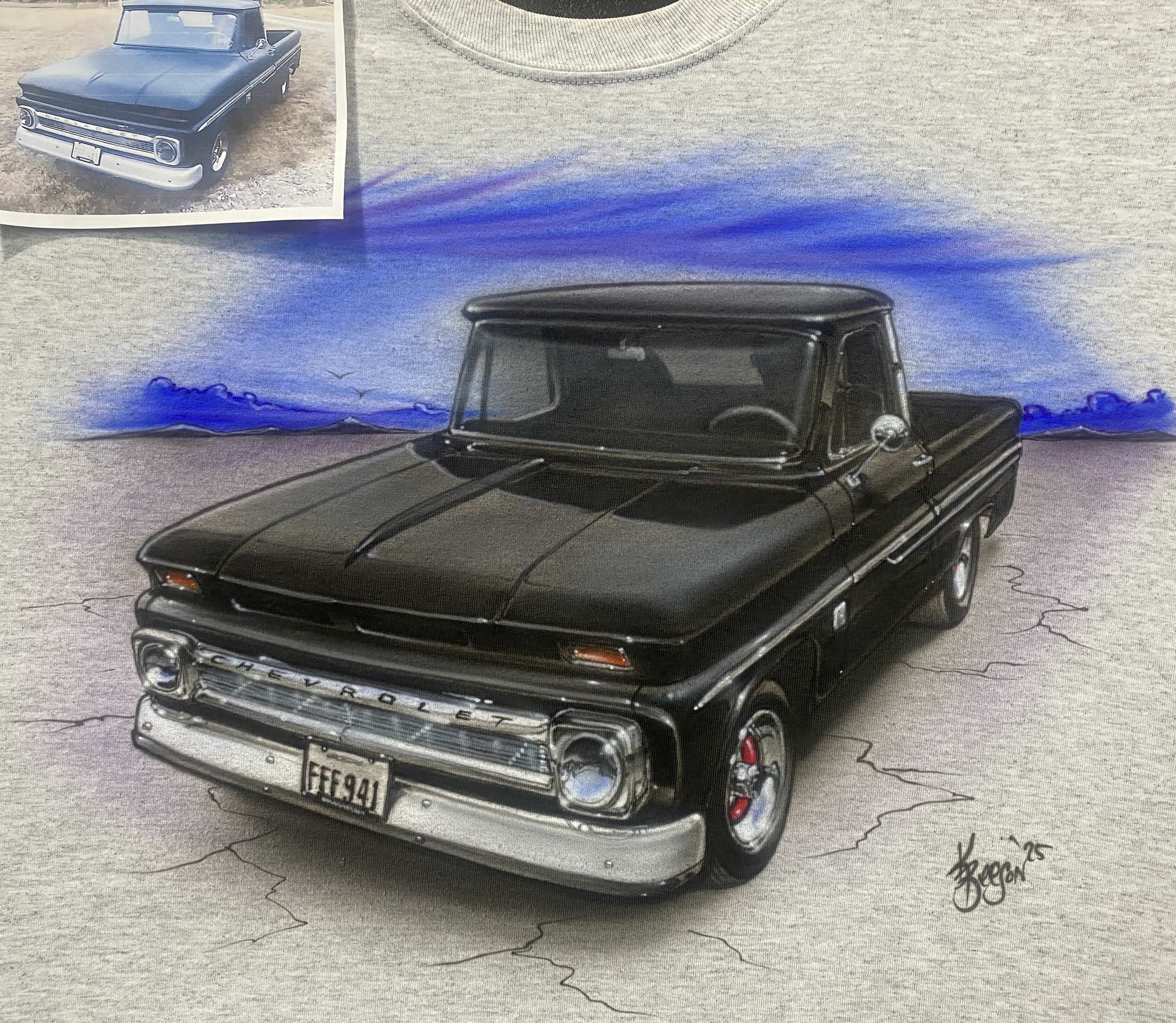 Chevy Truck - Airbrush Tshirt from Photo.jpg