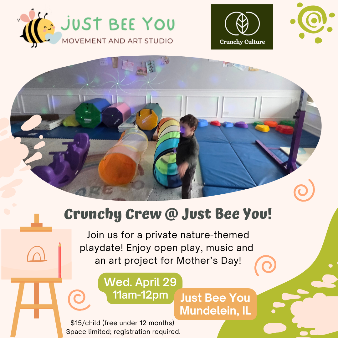  Crunchy Crew Playdate at Just Bee You