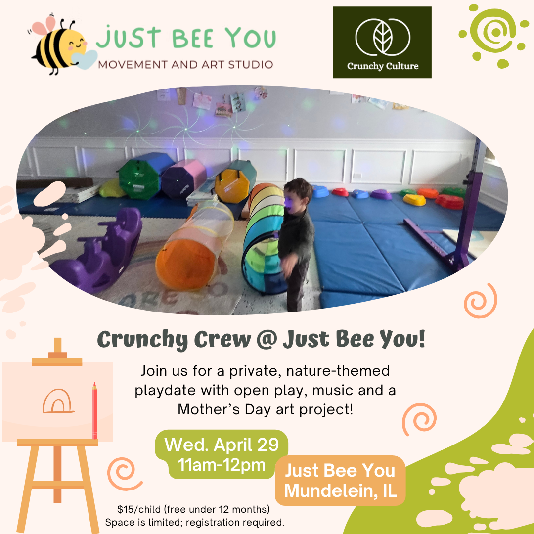  Crunchy Crew Playdate at Just Bee You