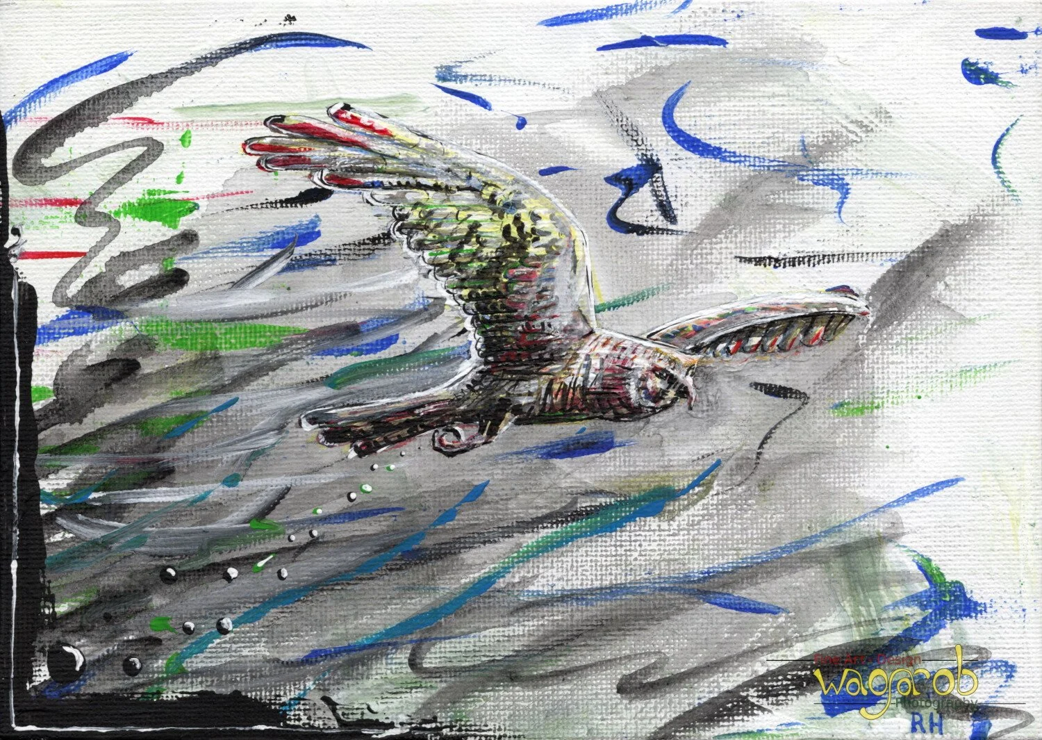 Owl in Flight at Ankany Hill