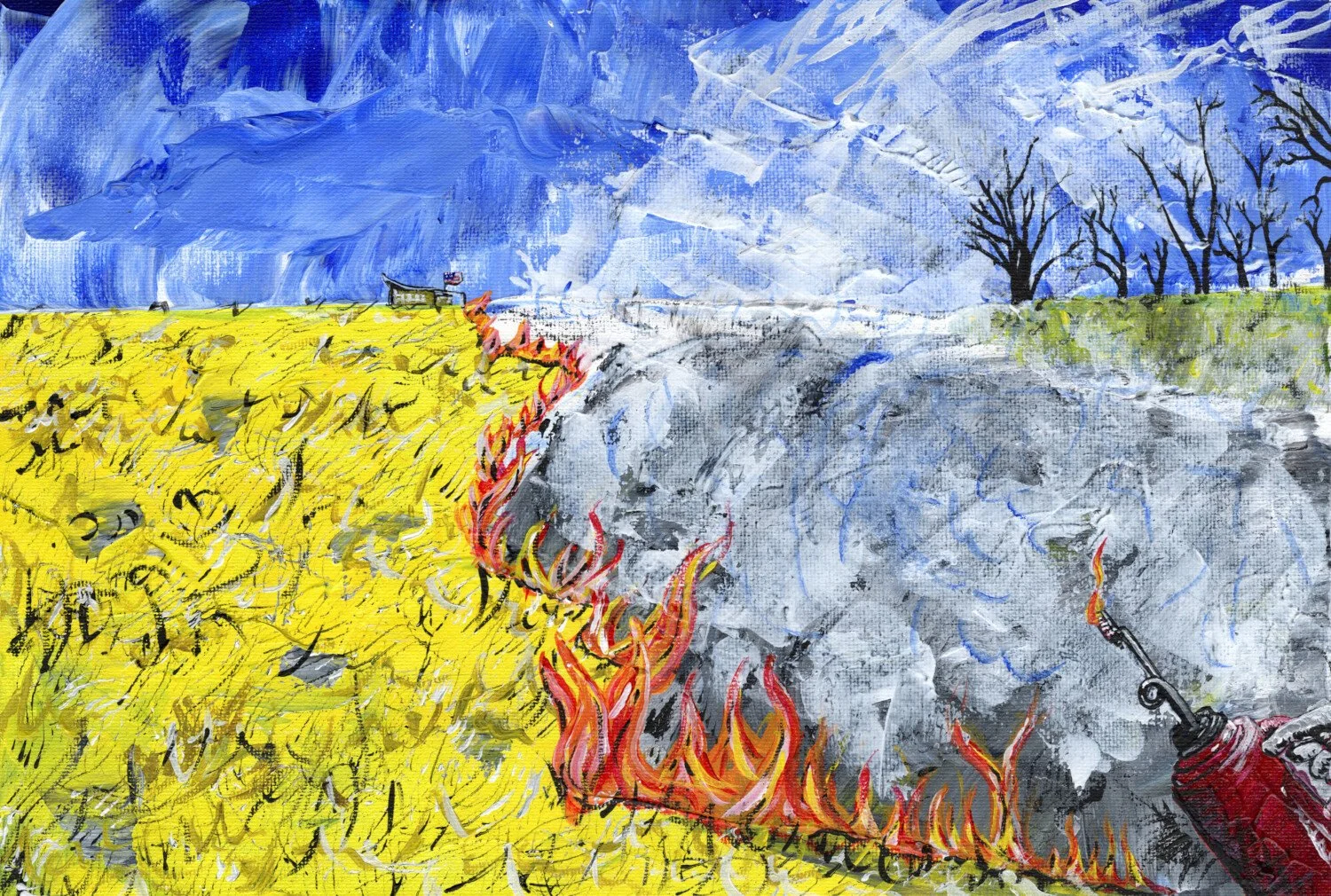 Fire on the Prairie