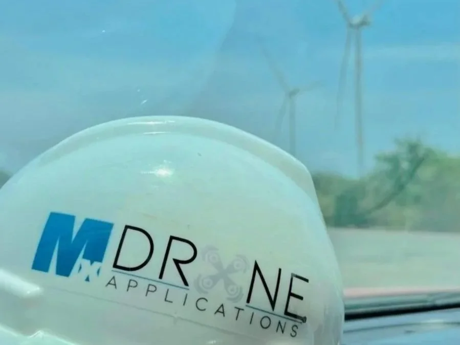 Inspección de aerogeneradores con drones DJI