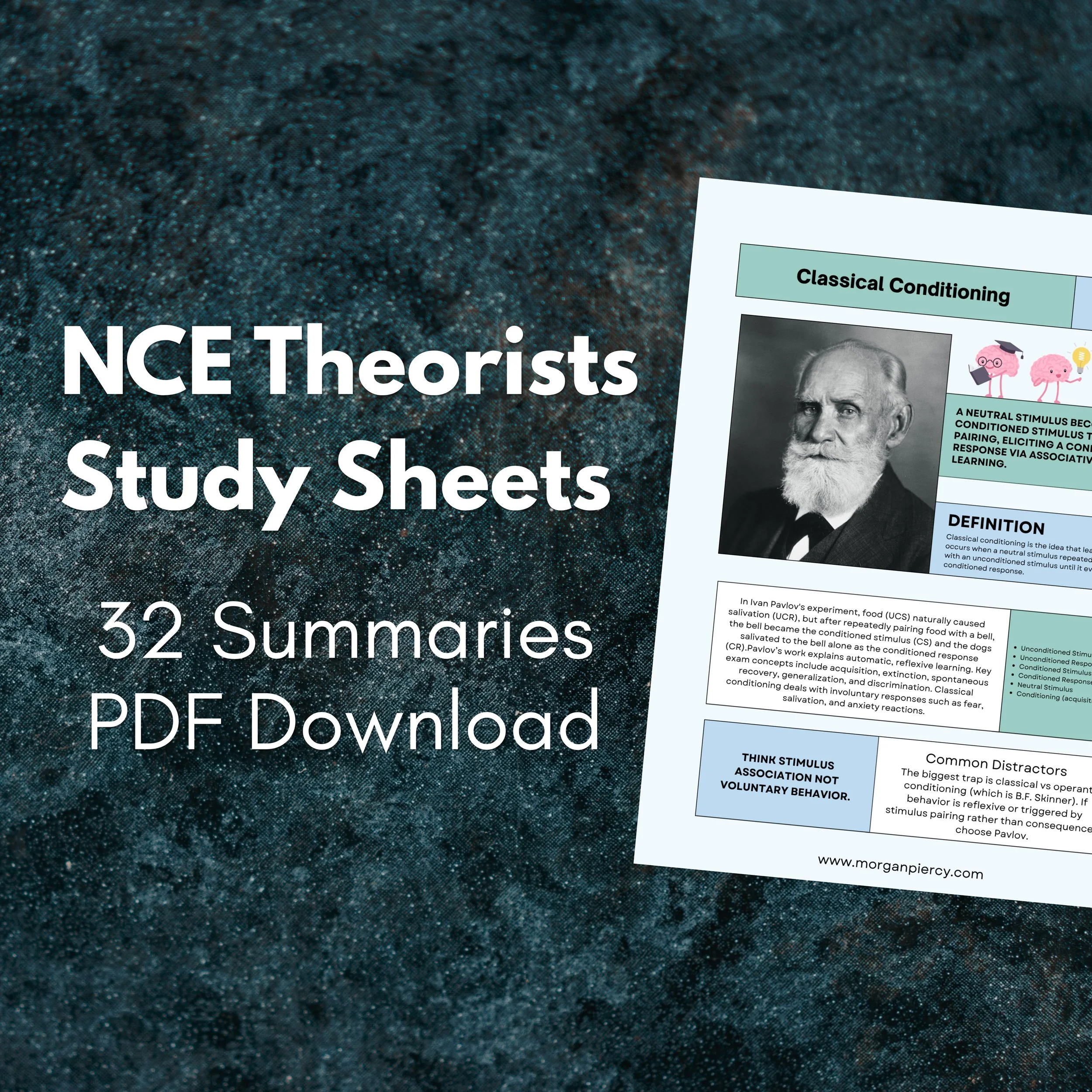 32 NCE Counseling Theory & Theorist Summaries