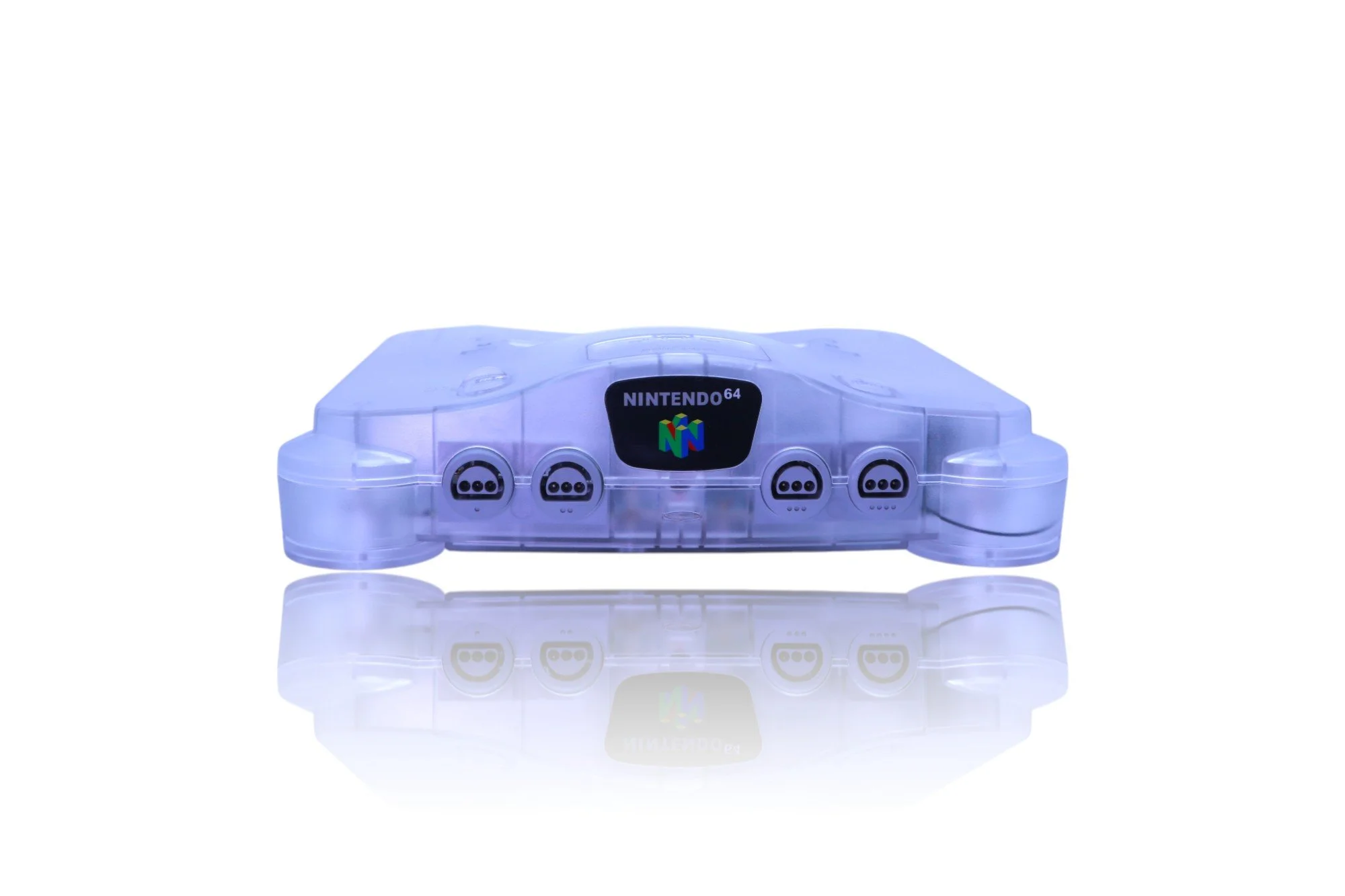 Nintendo 64 Ice Clear w/ RetroGem HDMI (Shiny Edition)