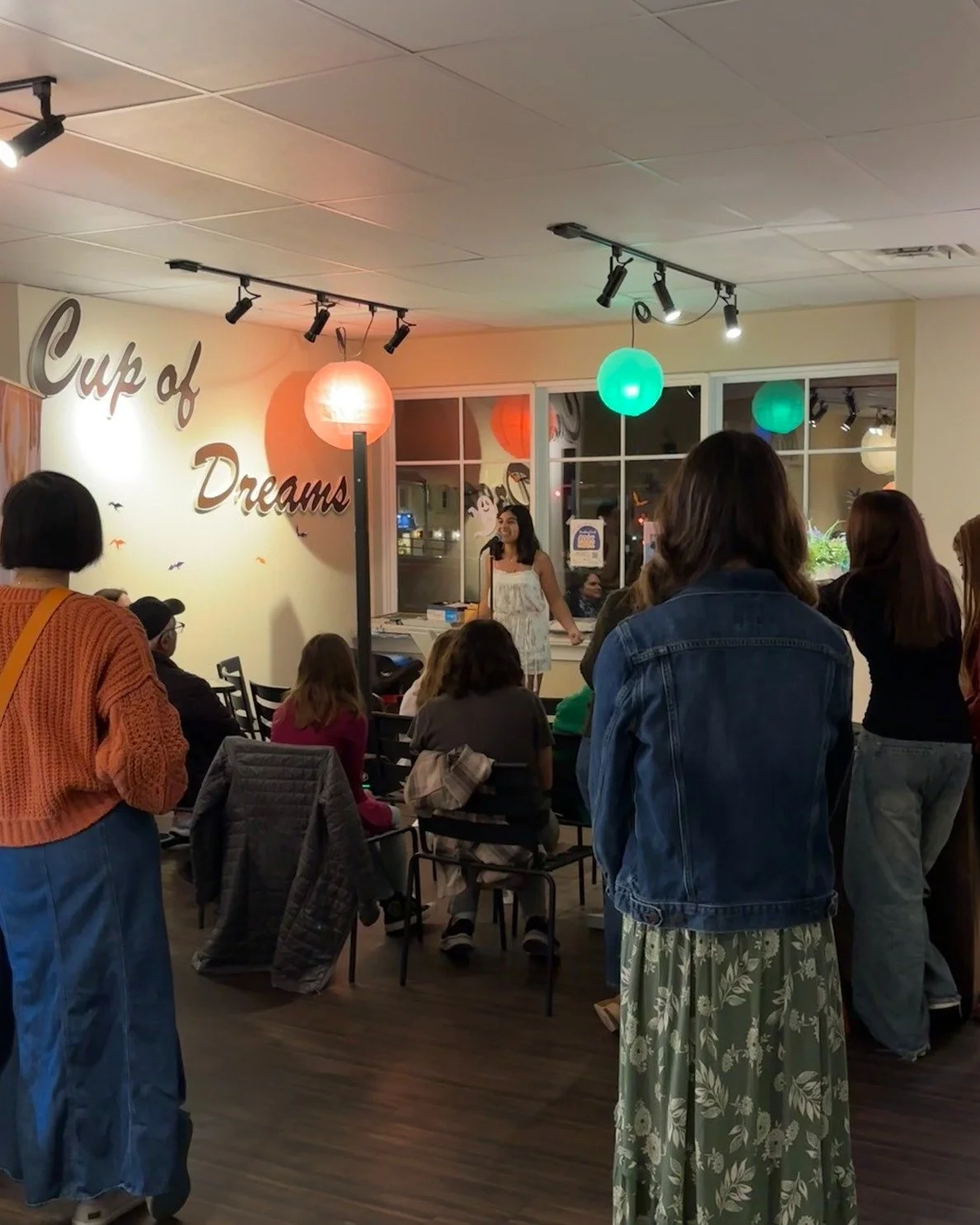 🎤 Huge thanks to everyone who came out to our very first Song Share at Cup of Dreams tonight! 🌟

We had six incredible performers who absolutely brought the house down 💛 A big shout-out to Cup of Dreams for hosting and for the bubble tea + cupcake
