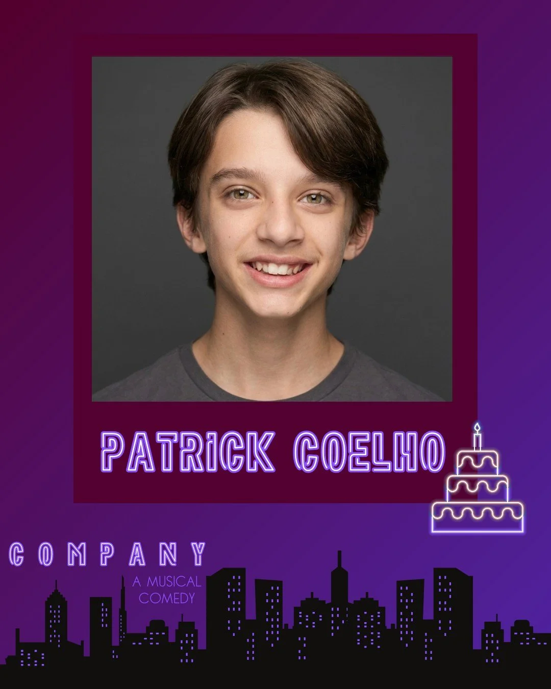 🎭✨ Community Through Song &amp; Stage Proudly Presents...
COMPANY: A Musical Comedy |  March 5th through 8th, 2026
Company isn&rsquo;t your typical love story&mdash;it&rsquo;s a sharp, funny, and slightly chaotic look at modern relationships. Bobby 