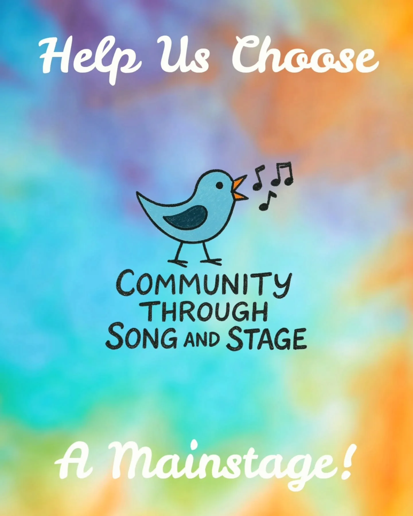 ATTENTION! ATTENTION! CTSS NEEDS YOUR HELP!

We have been SO privileged to get the rights to 2 very special and amazing shows for our Mainstage this Winter! While we can't share the names of either title due to licensing, we hope you 👀 SEE THE INSPI