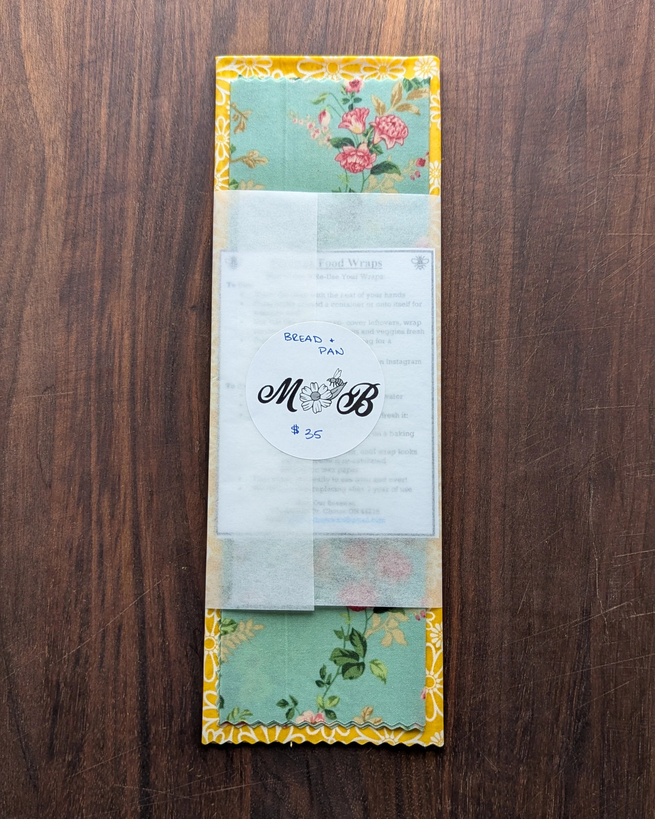 Beeswax Food Wrap - Bundles! (Best Value)