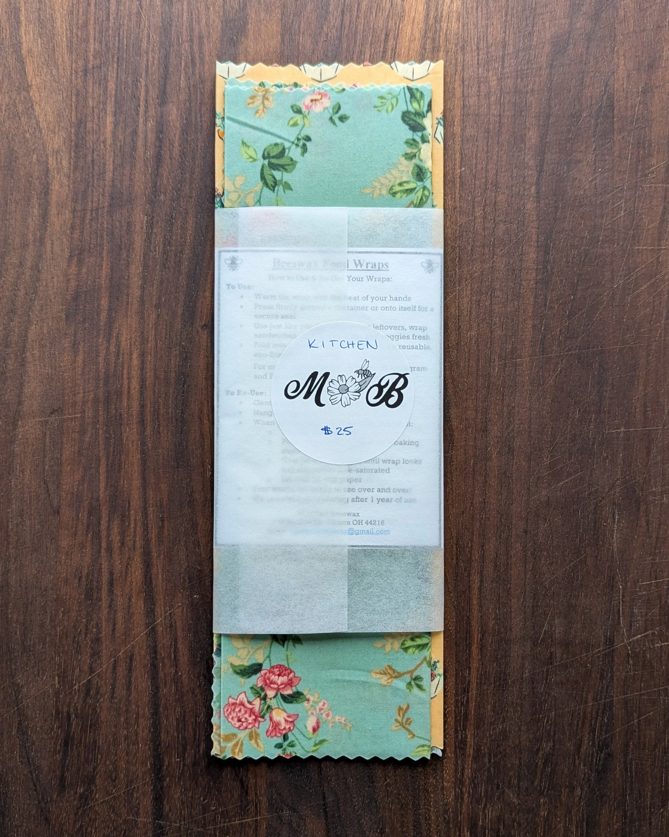 Beeswax Food Wrap - Bundles! (Best Value)