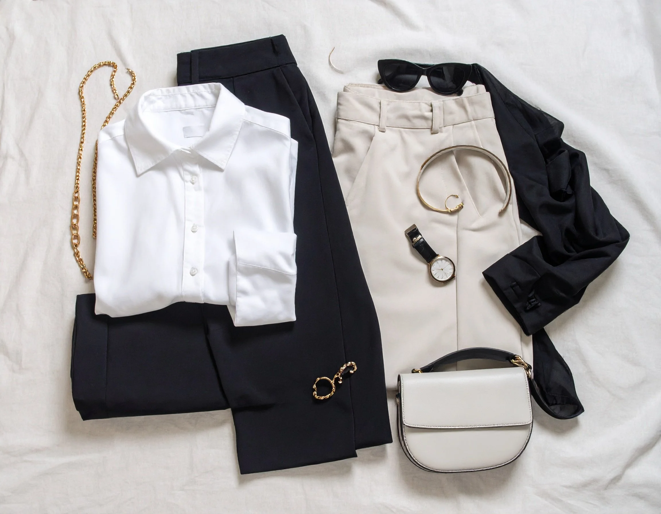 Style Essentials: Capsule Wardrobe with Statement Accessories