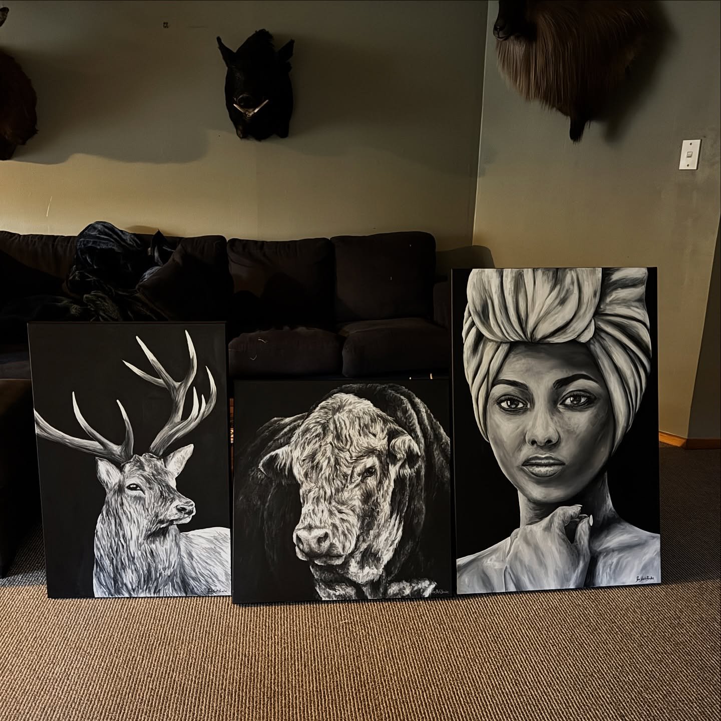 What a line up ✨ 
For an upcoming exhibition.