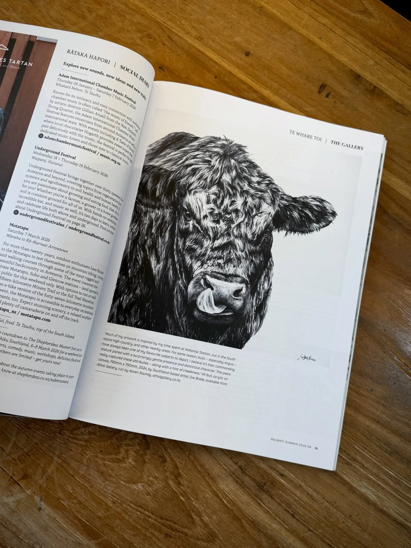 Very excited to be featured in the latest edition of the Shepherdess magazine. The magazine shares rural stories of incredible women so beautifully from throughout New Zealand. 

My work is a quiet reflection of my time spent in the outdoor&rsquo;s e