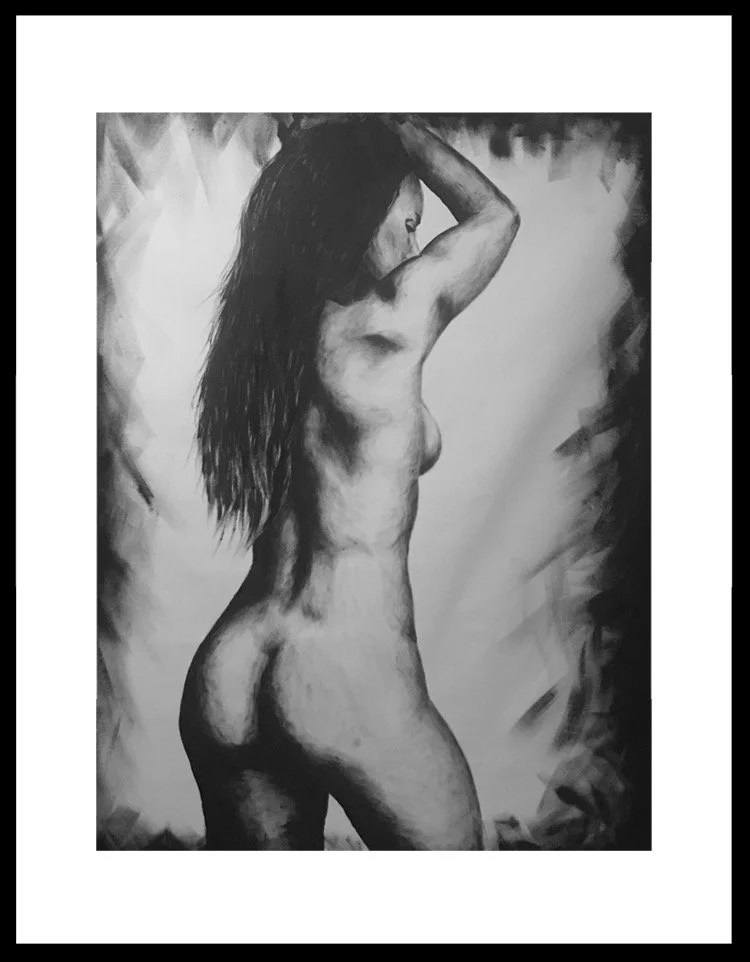 Acrylic on canvas painting