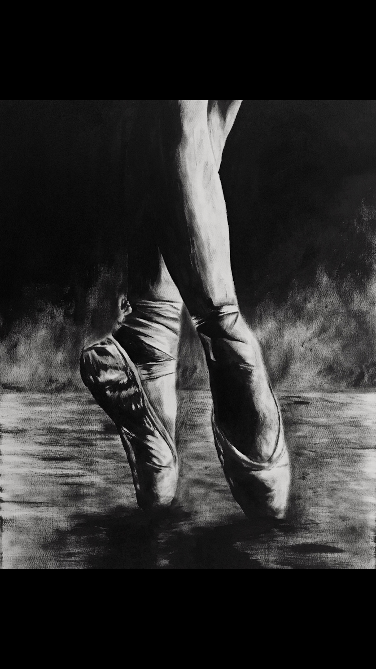 Acrylic on canvas painting