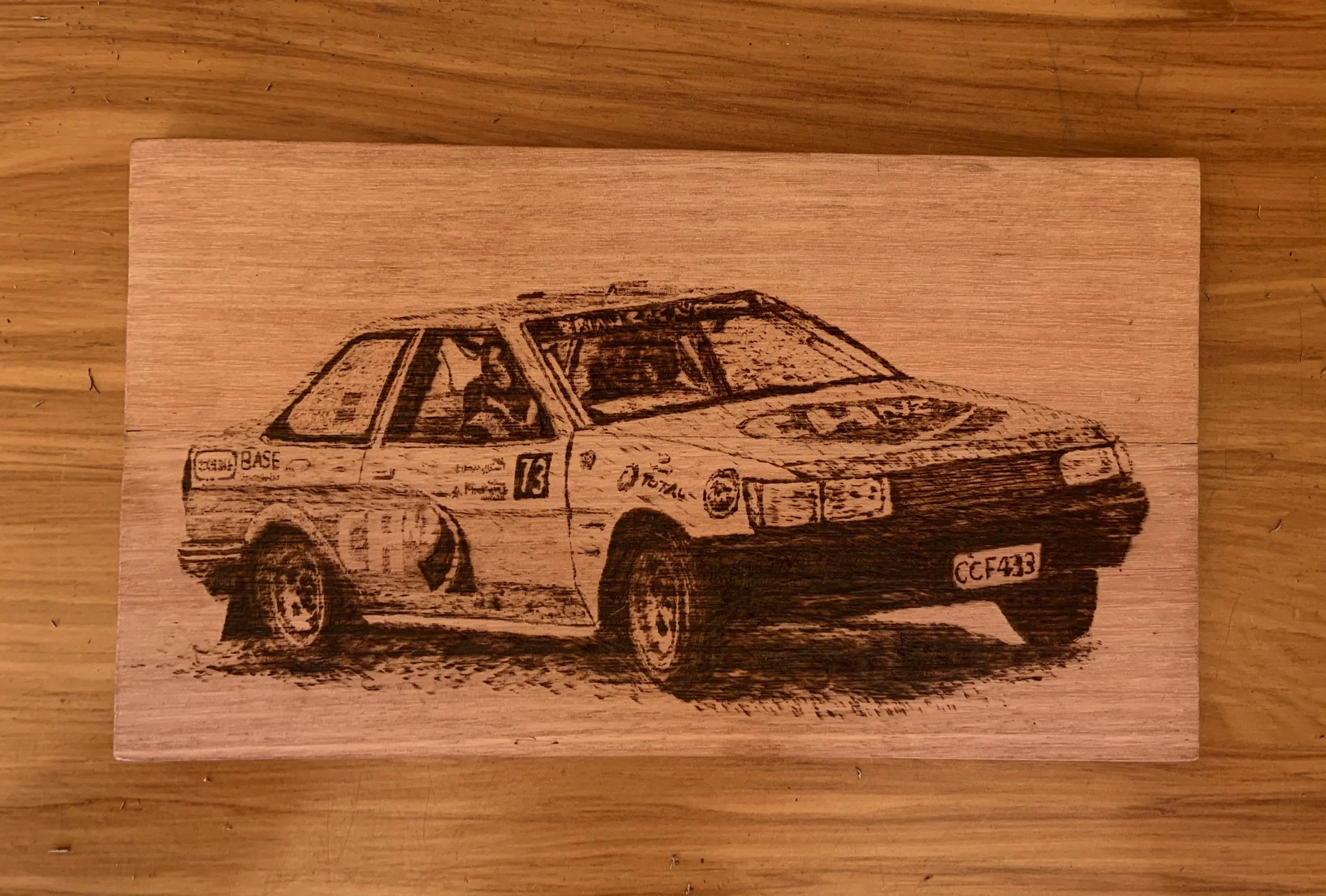 Wood Burning using soldering iron