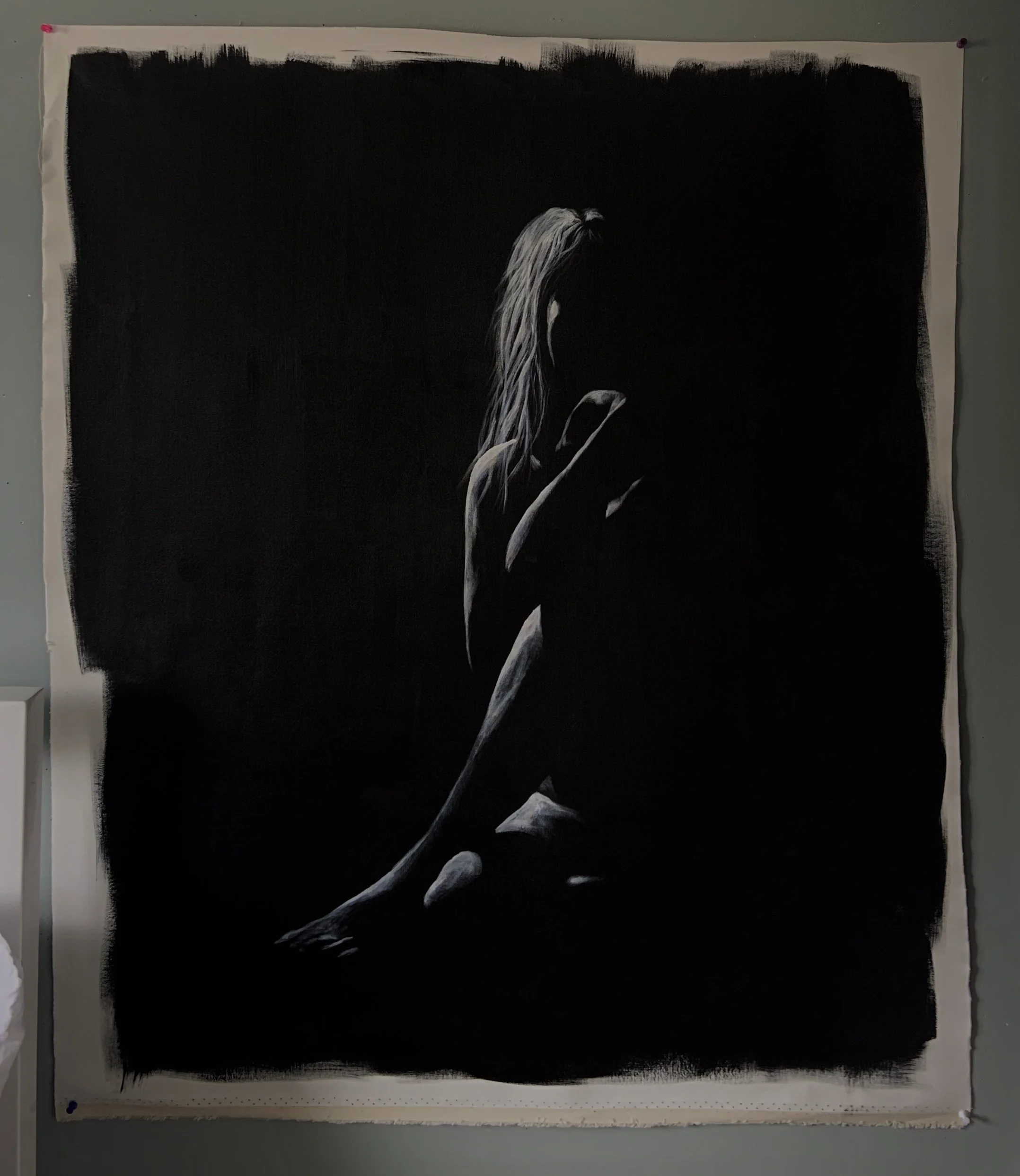 Acrylic on canvas painting