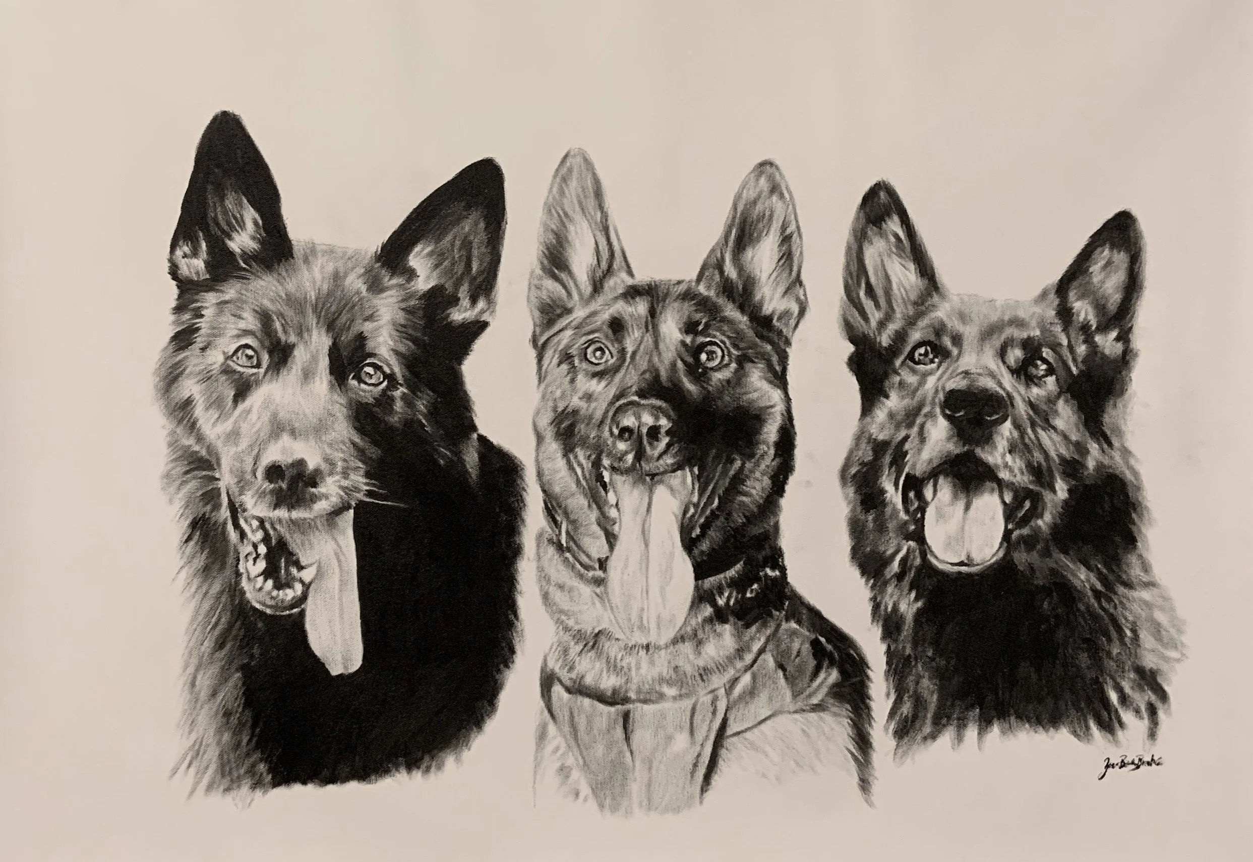 Acrylic on canvas painting