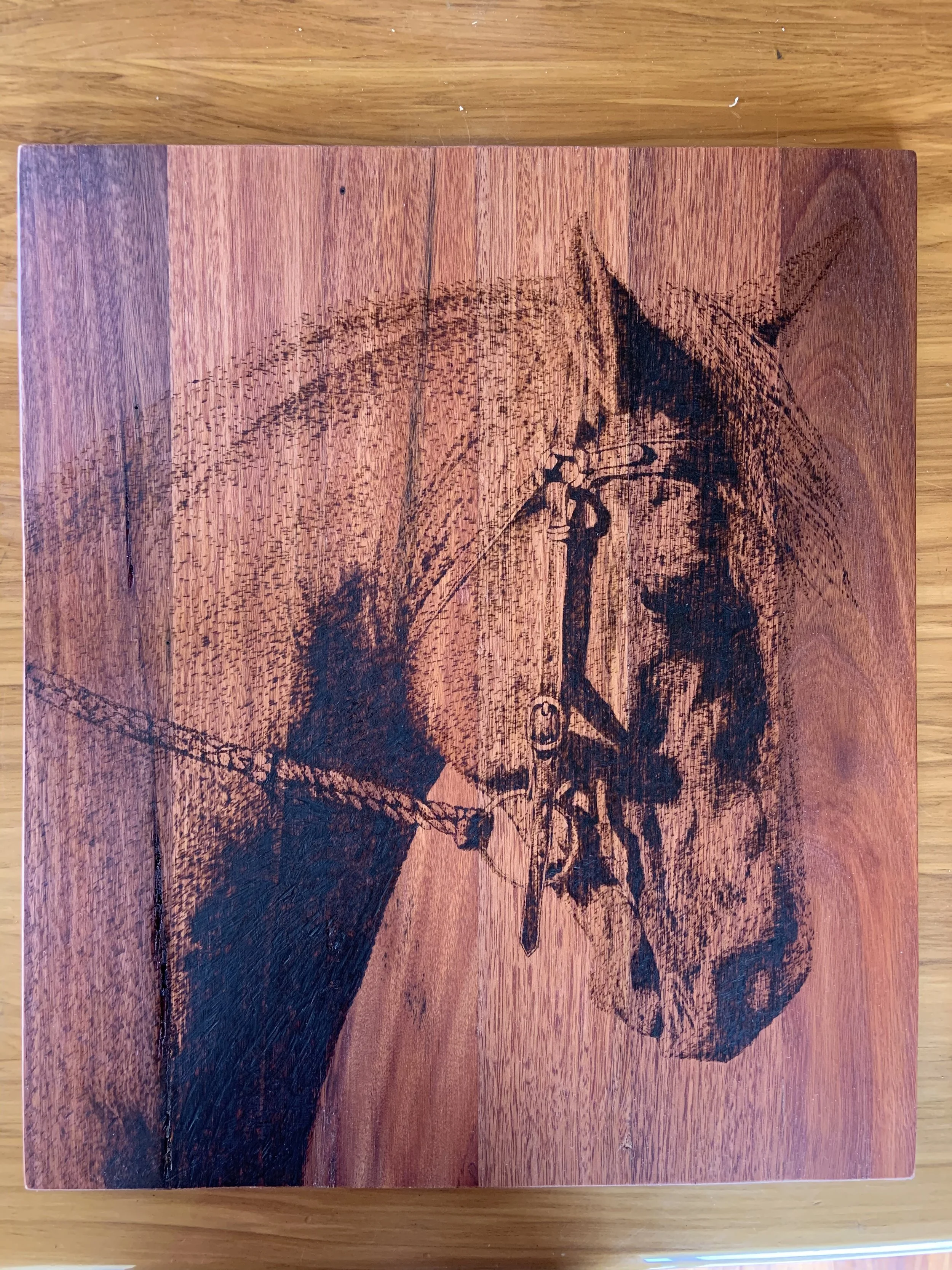 Wood Burning using soldering iron