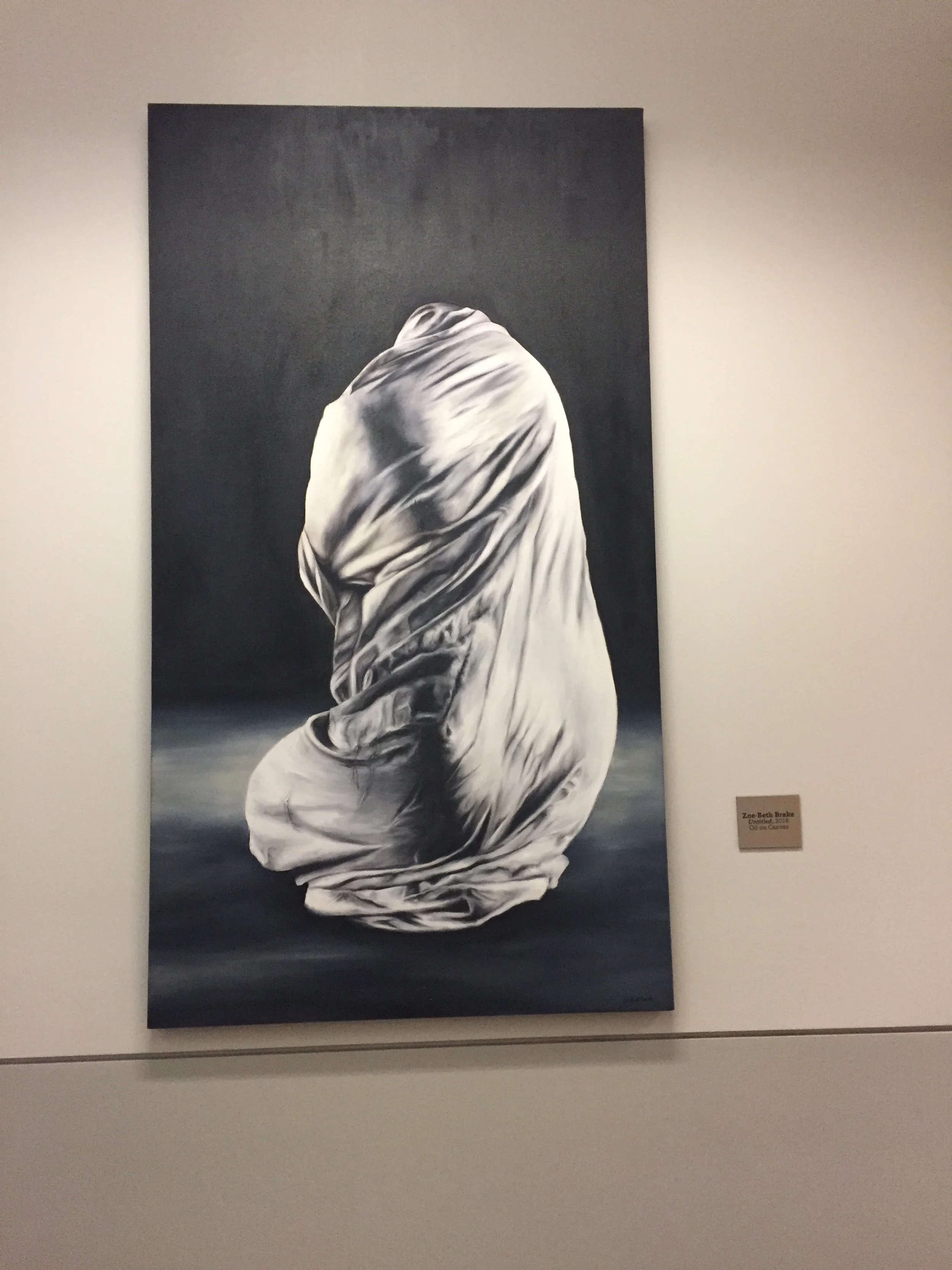 Oil on canvas painting