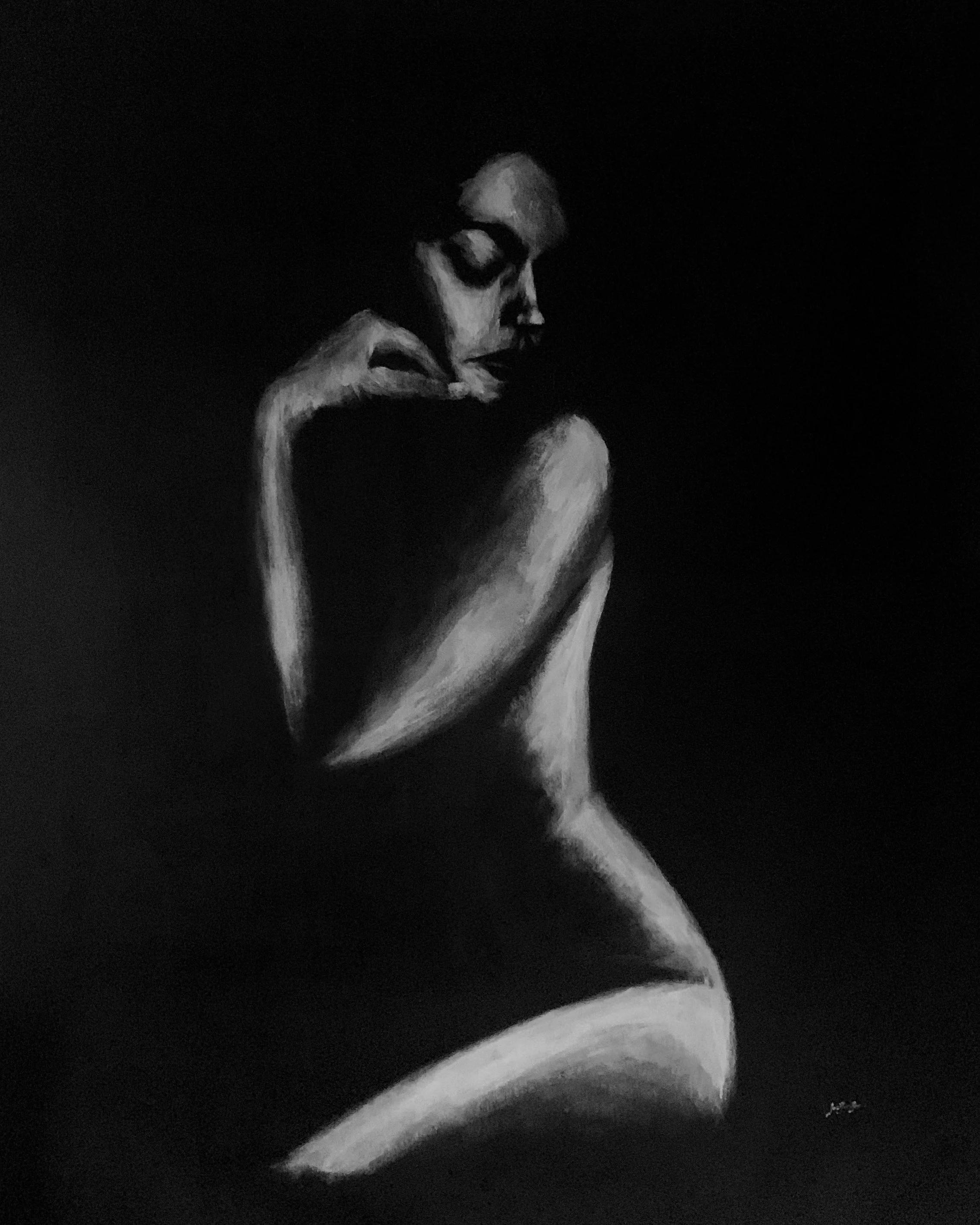 Acrylic on canvas painting