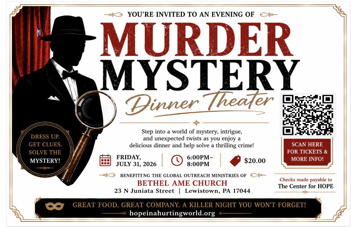 MURDER MYSTERY DINNER 
