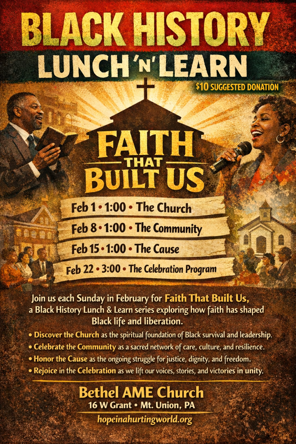 BLACK HISTORY LUNCH N LEARN