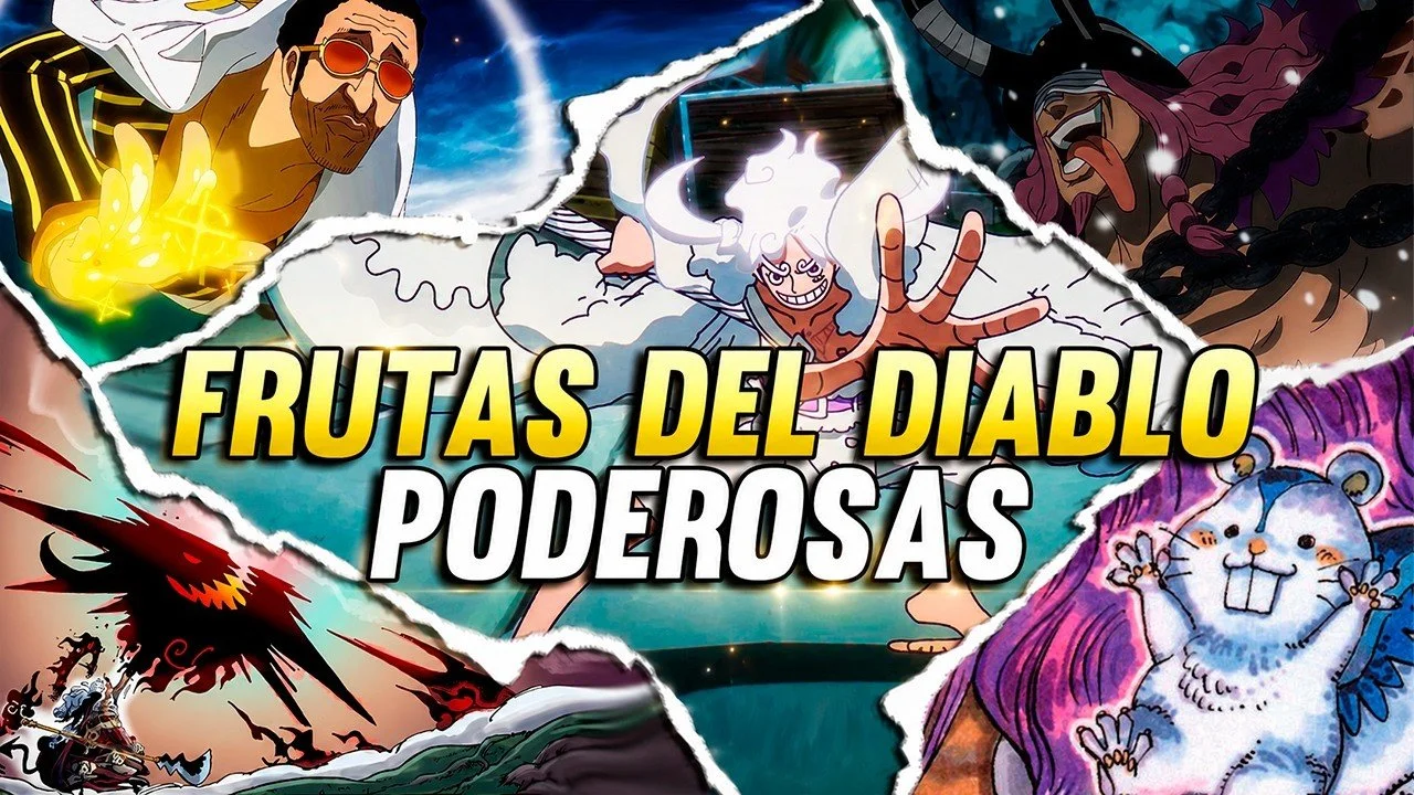 Las 10 FRUTAS del DIABLO más PODEROSAS de ONE PIECE