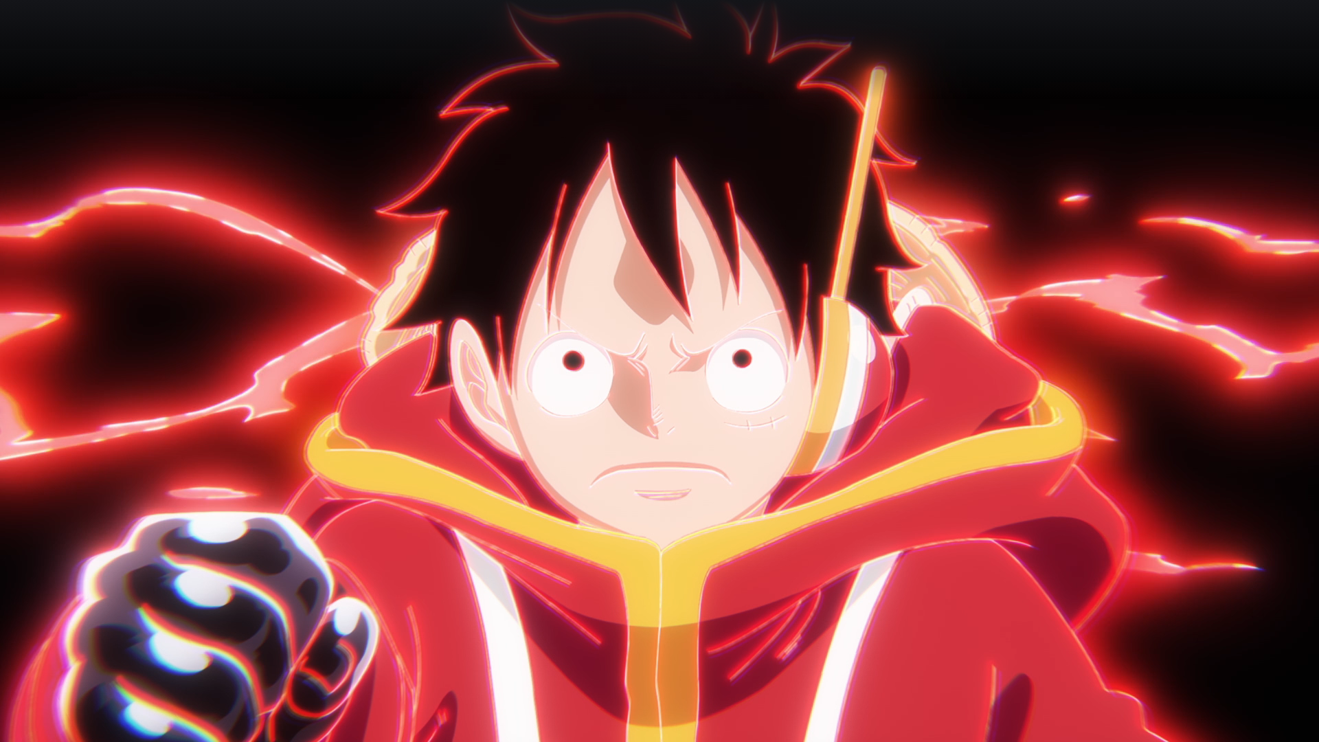 El haki de observacion de Luffy